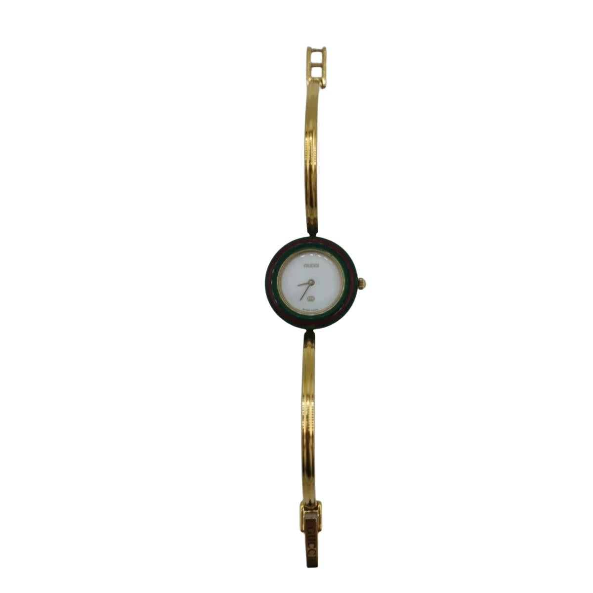 GUCCI Bezel 11/12 Gold Watch