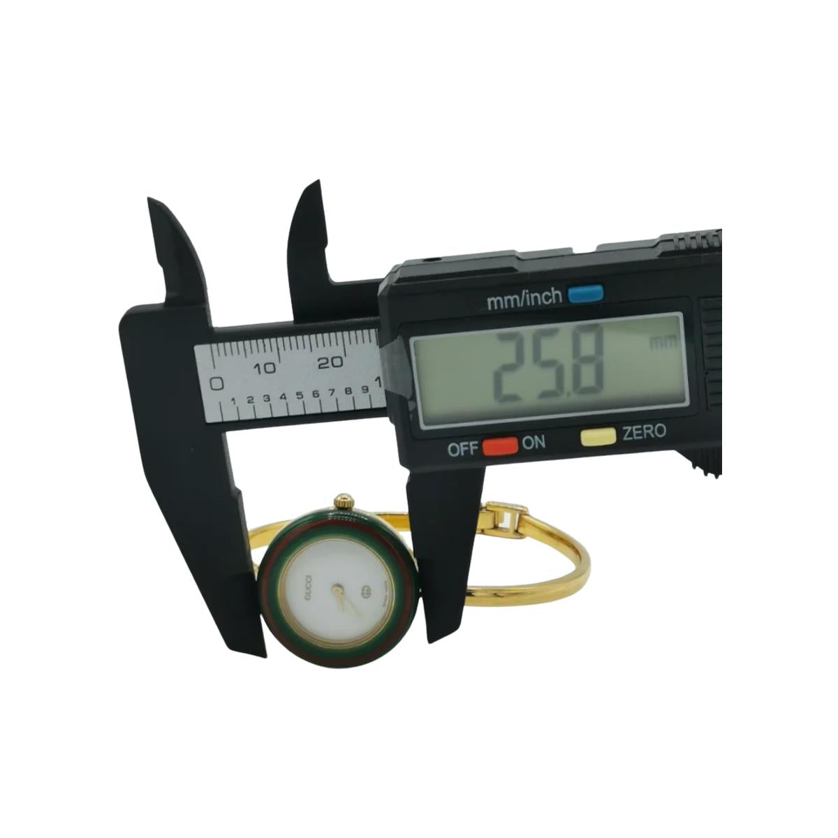 GUCCI Bezel 11/12 Gold Watch