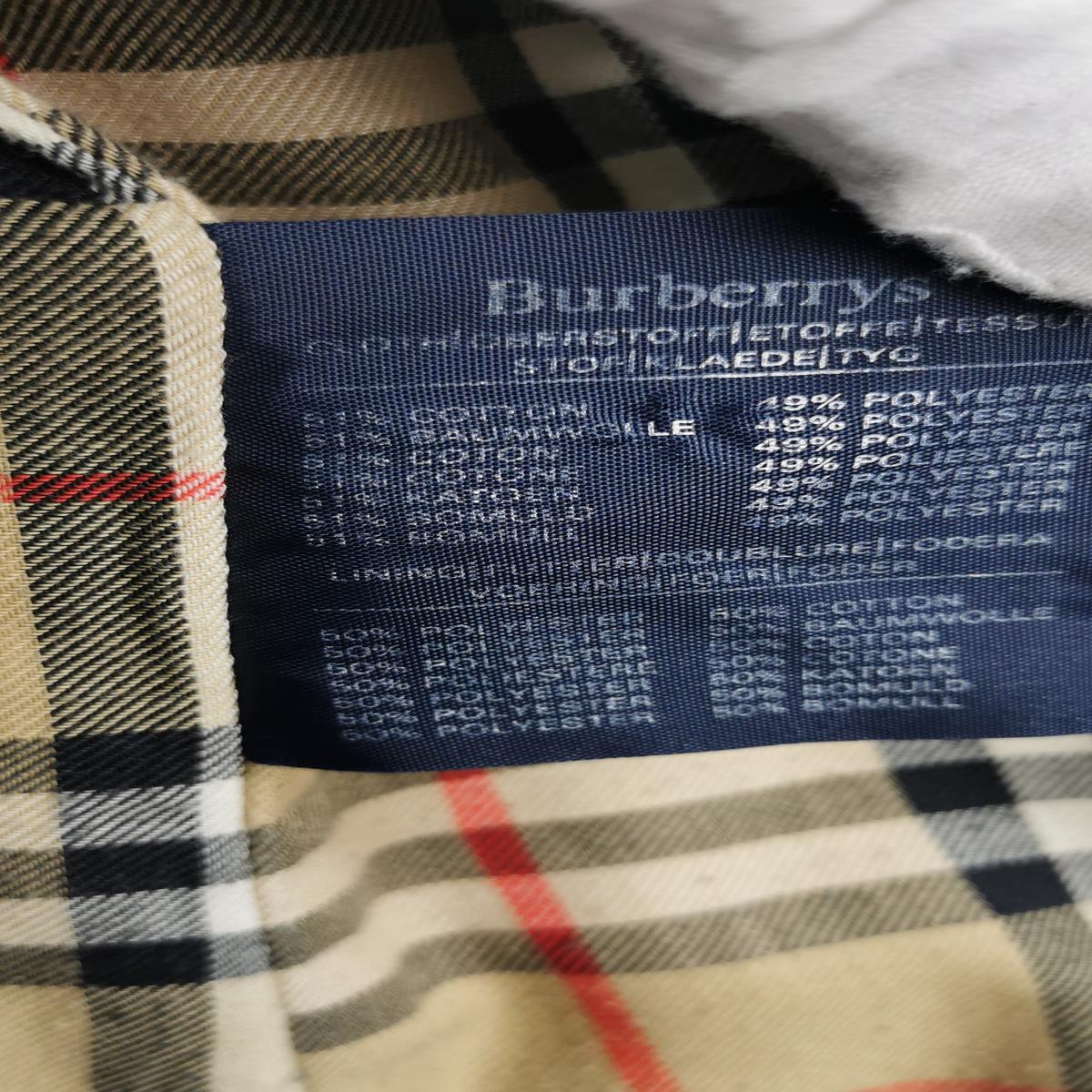 Trench Coat BURBERRY S - 36 - T.1 Chelsea Coton