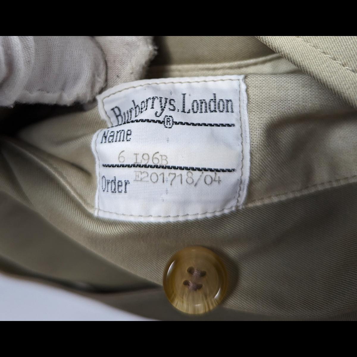 Trench Coat BURBERRY S - 36 - T.1 Waterloo Coton