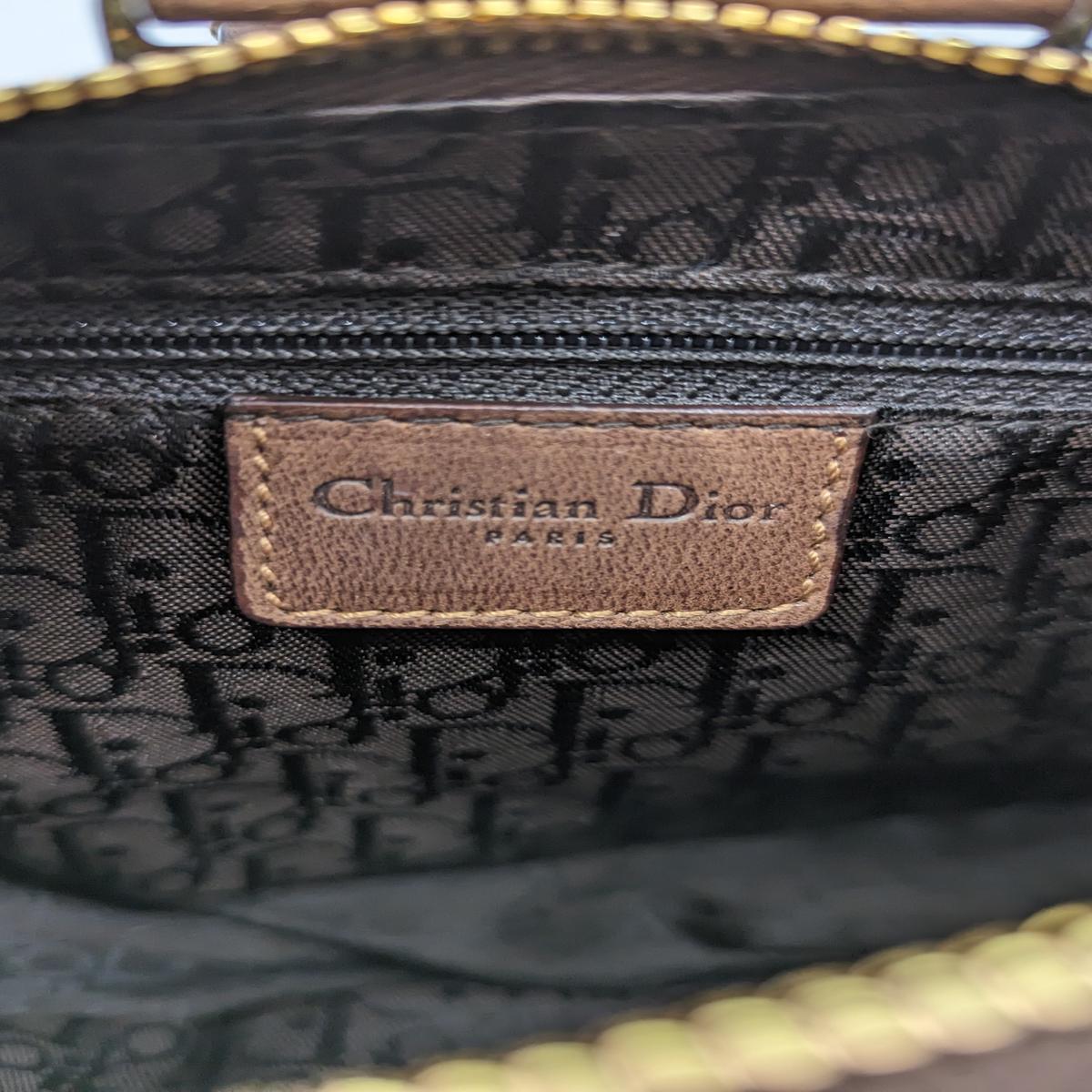 DIOR Street Chic denim Blue handbag