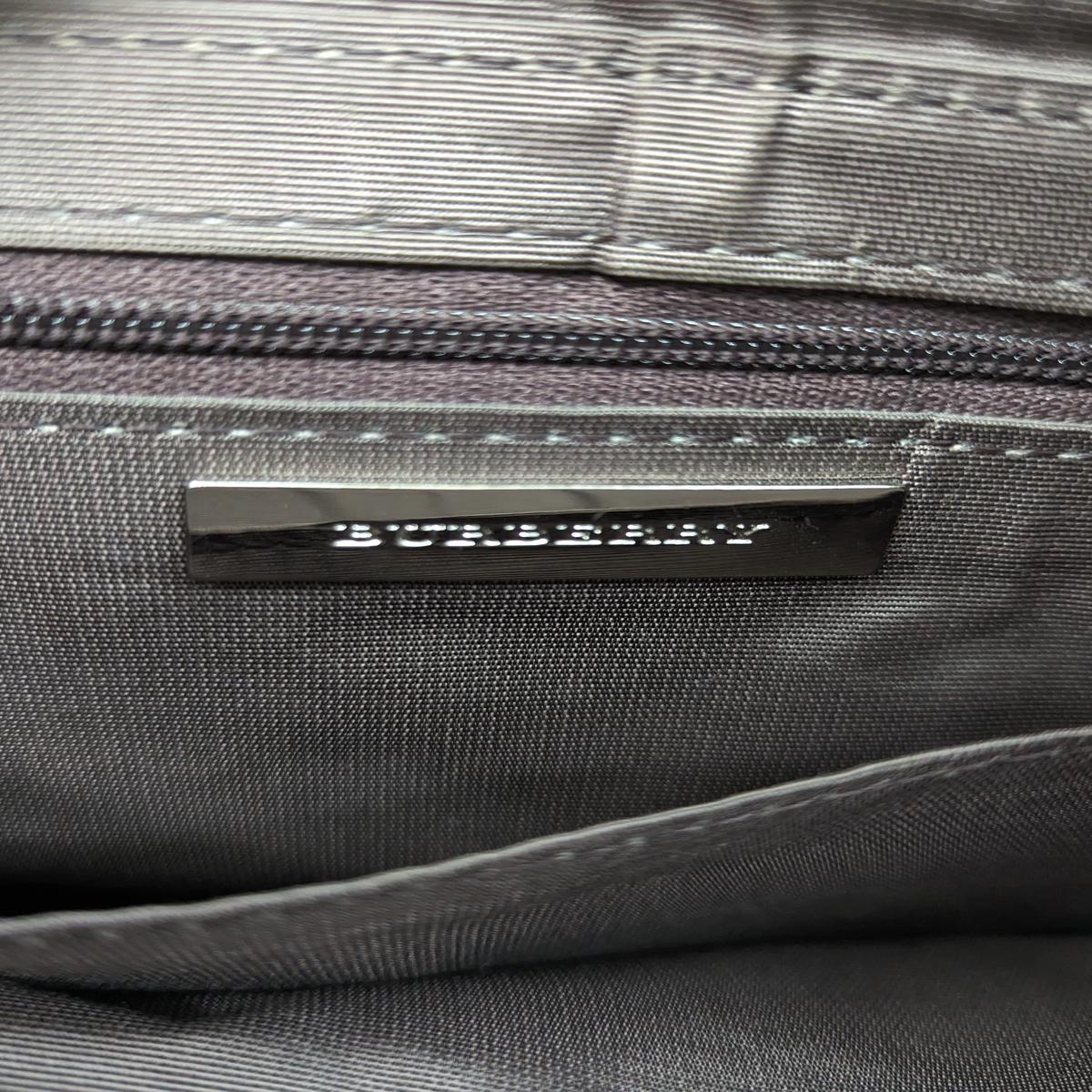 BURBERRY Camera House Check Canvas and Leather Shoulder Bag Brown SB052403