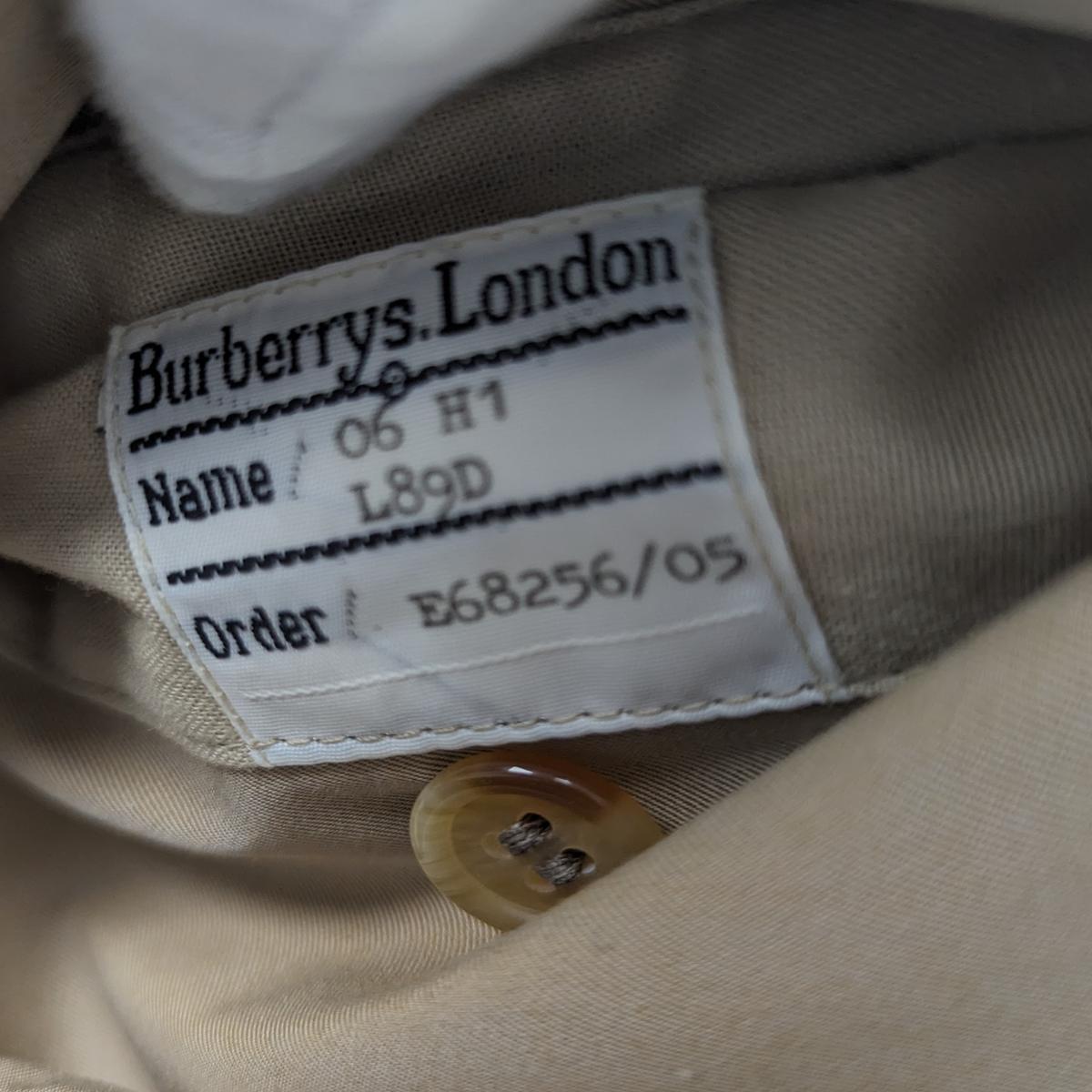 Trench Coat BURBERRY S - 36 - T.1 Chelsea Coton