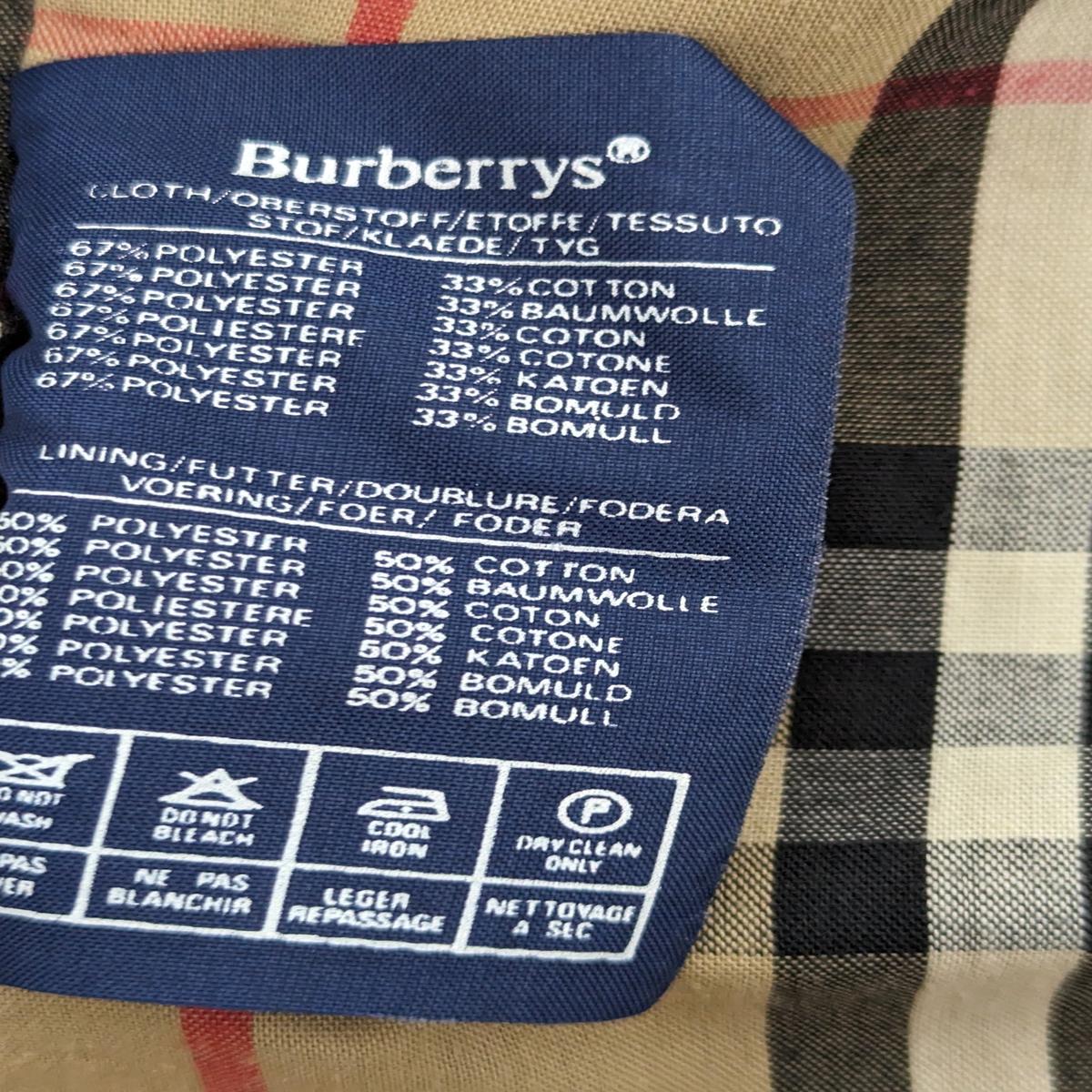 Imperméable BURBERRY S - 36 - T.1 Coton