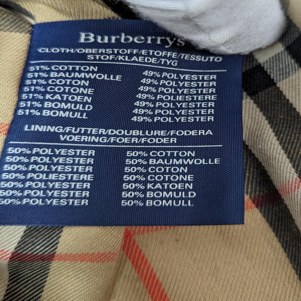 Trench Coat BURBERRY L - 40 - T.3 Coton