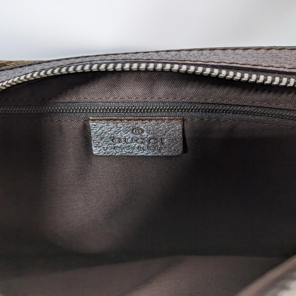 GUCCI GG Ophidia canvas handbag Brown