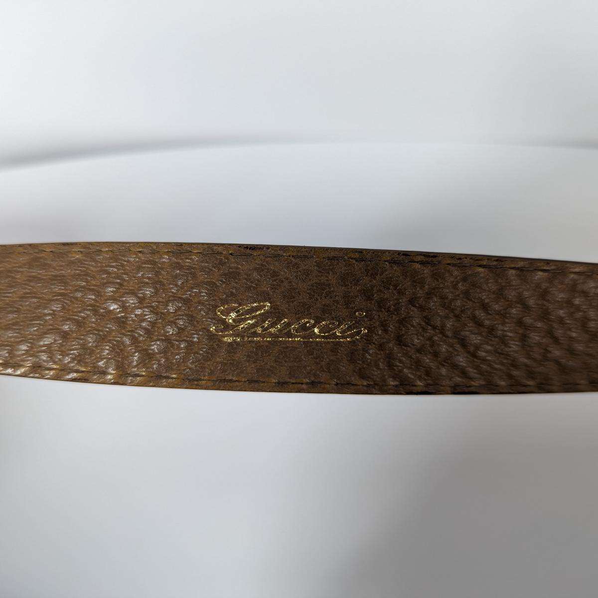 GUCCI Jackie Camel grained leather handbag