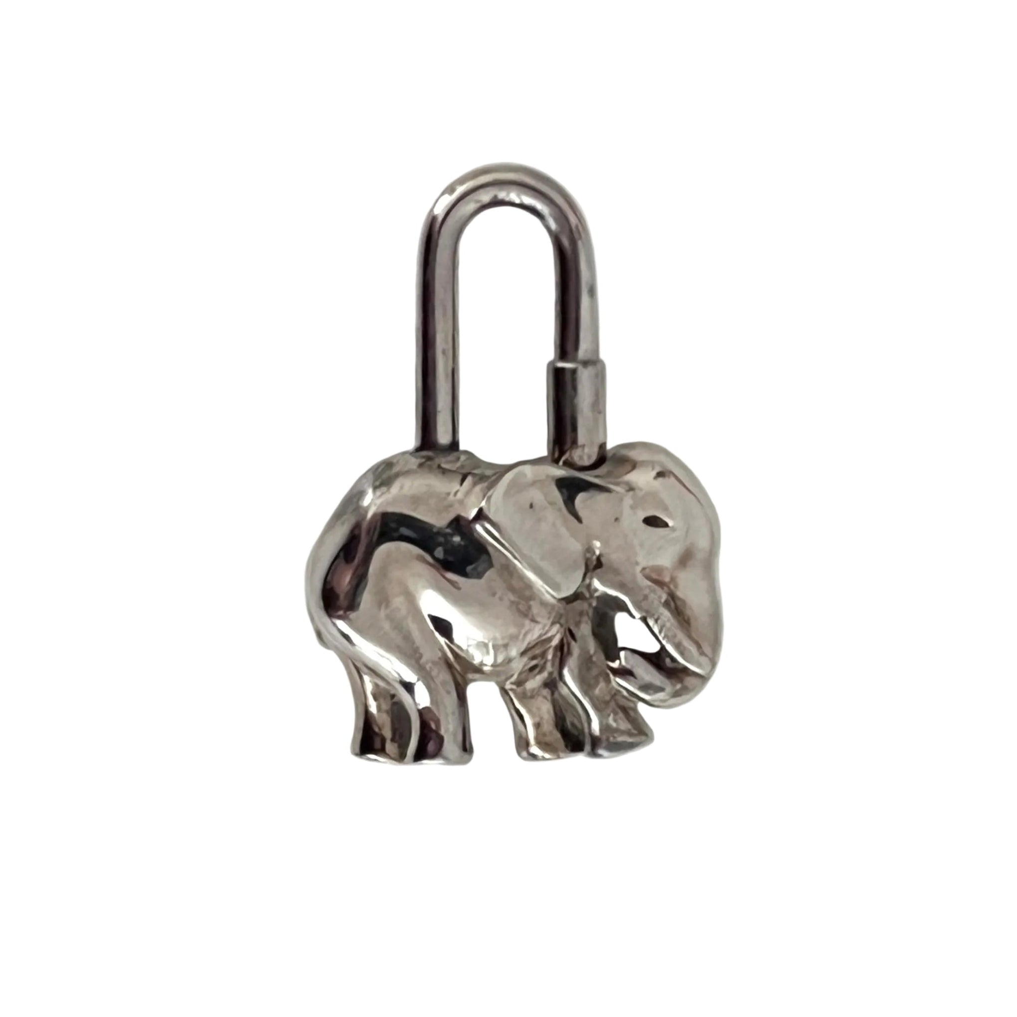 Charm HERMÈS Cadena Elephant Palladium