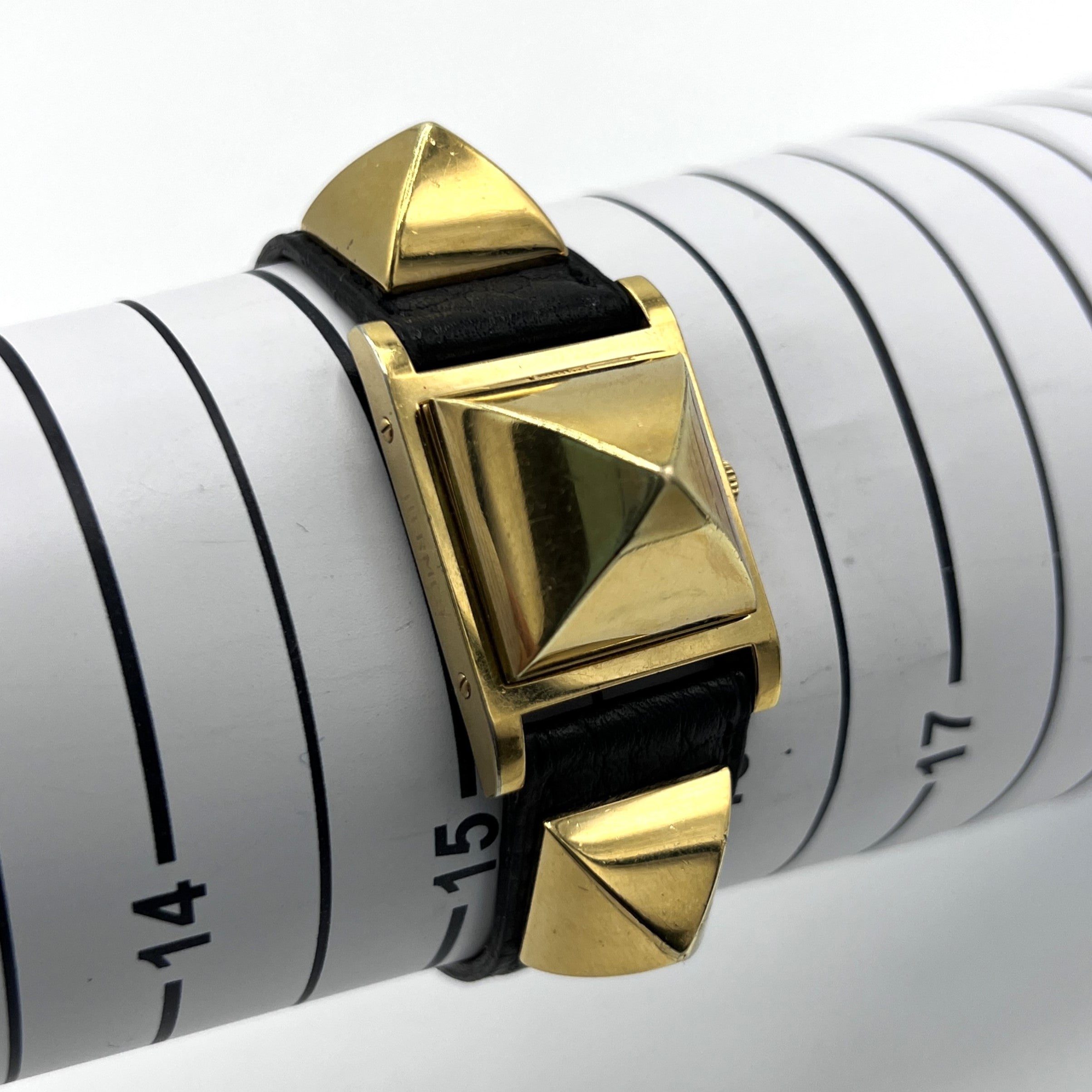 HERMÈS Médor Gold Plated Watch