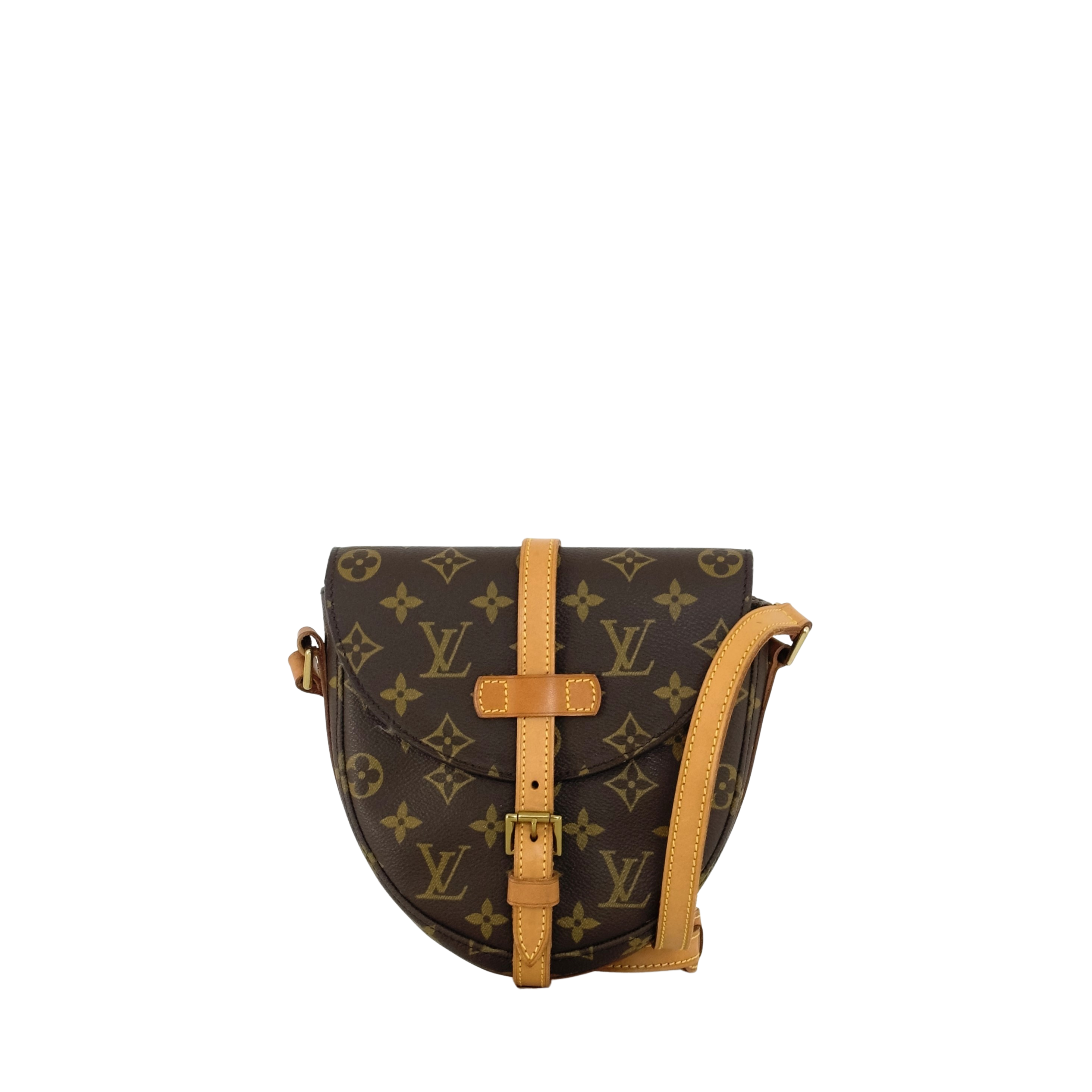 Sac à main LOUIS VUITTON Chantilly PM toile et cuir marron
