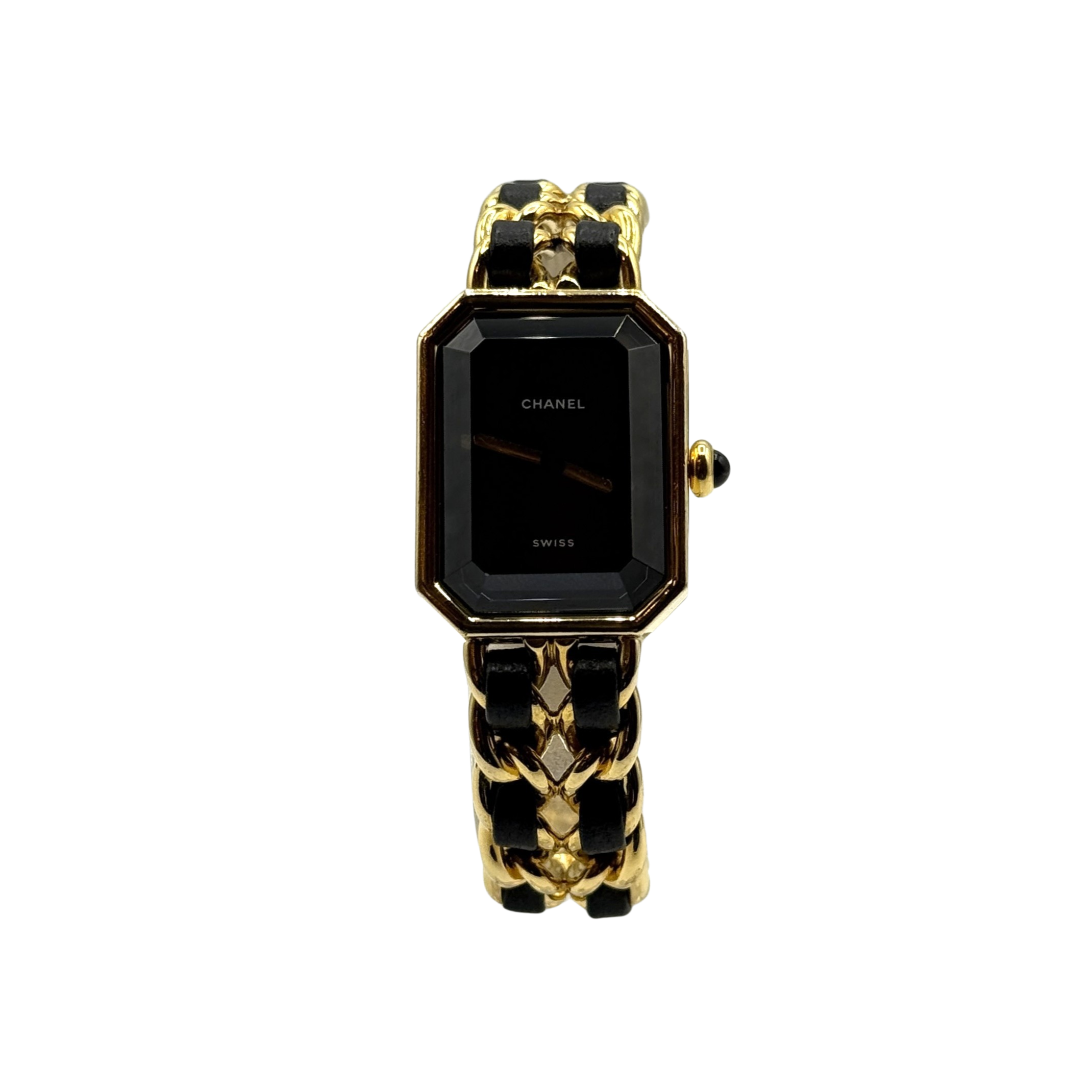 Montre CHANEL Première plaqué or dorée