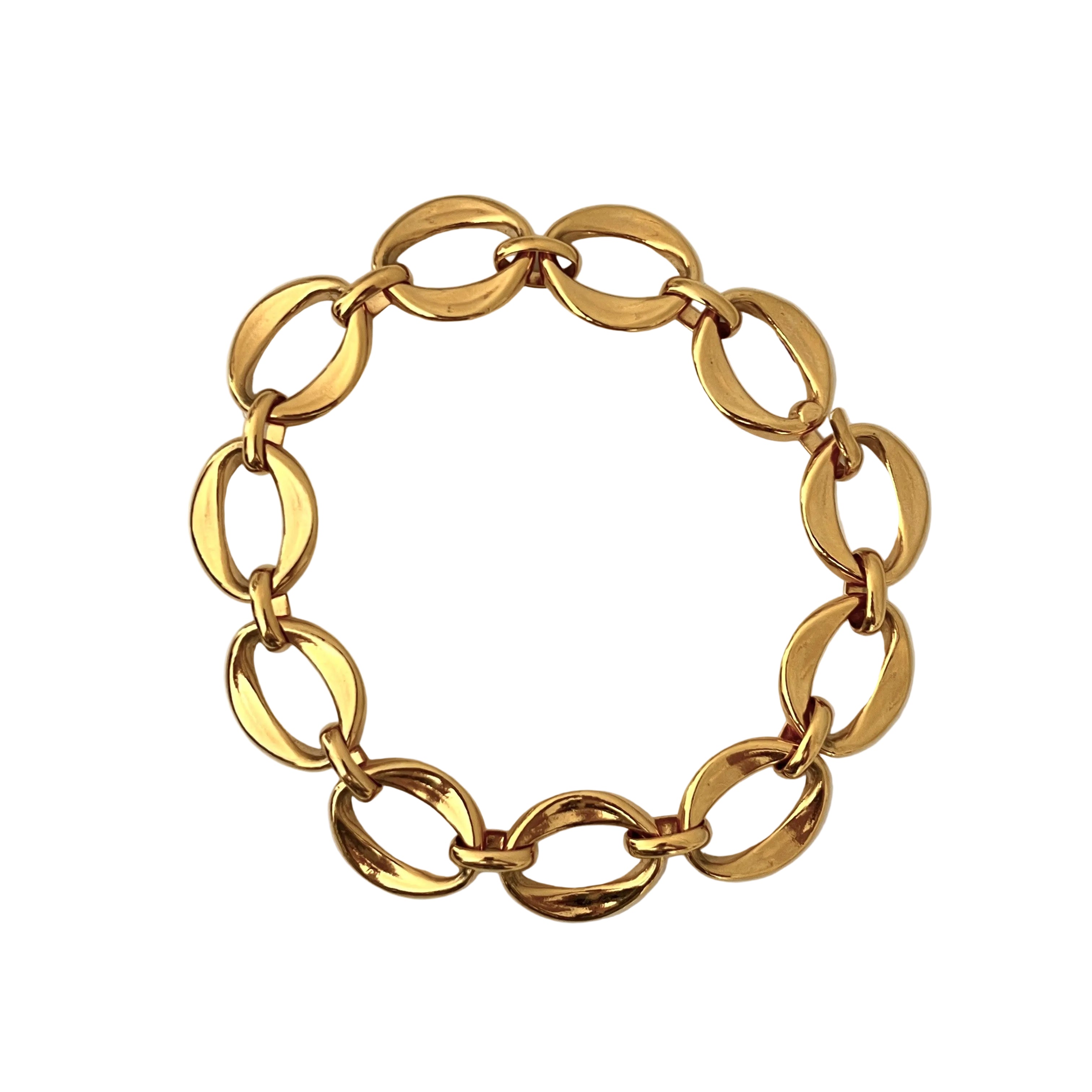 Collier CHANEL Chaîne métal doré