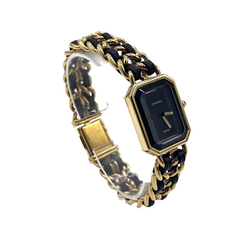 Montre CHANEL Première plaqué or Doré