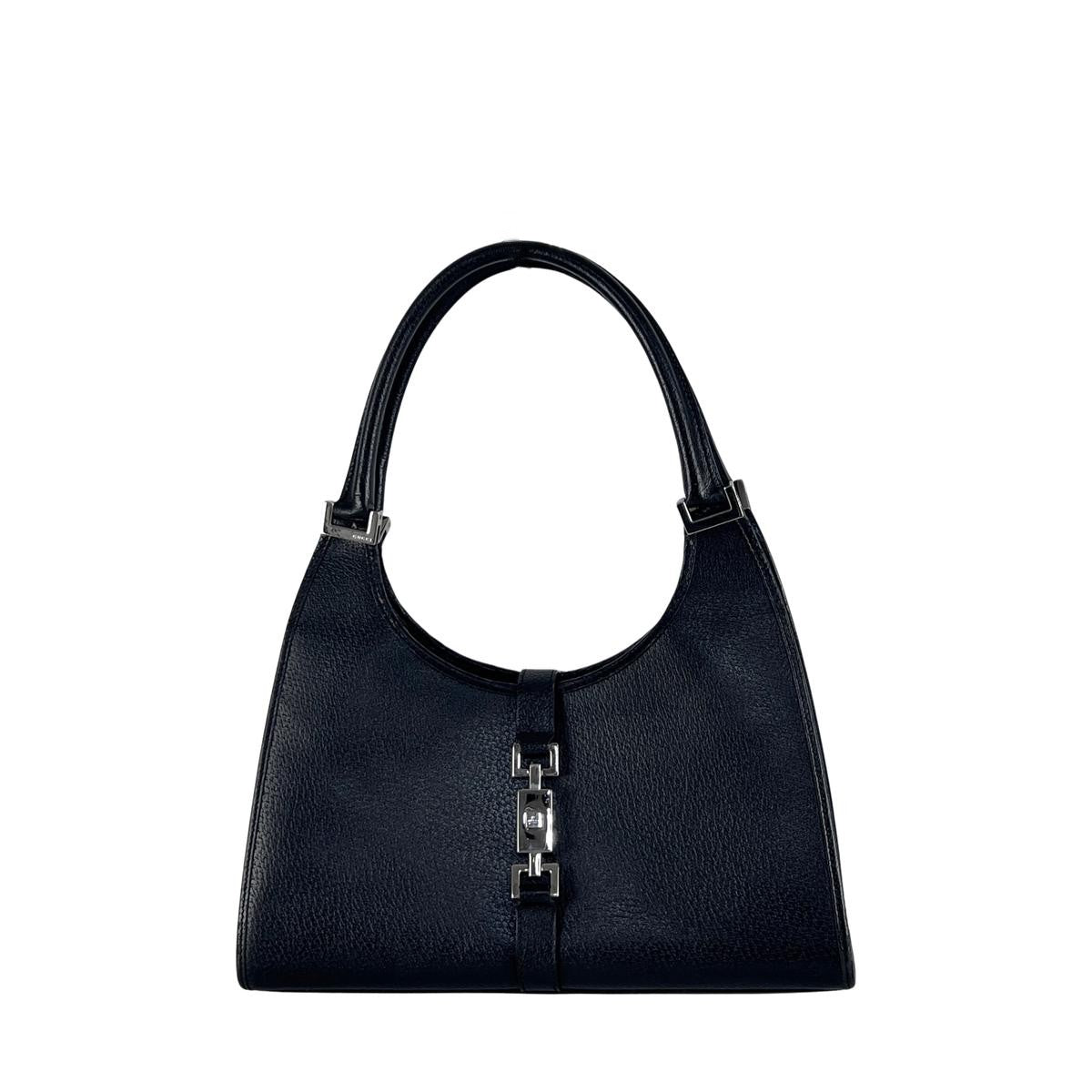 Sac à main GUCCI Jackie cuir noir