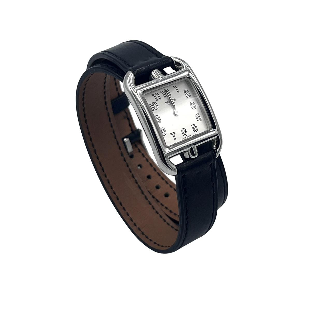 Montre HERMES Cape Cod acier argenté