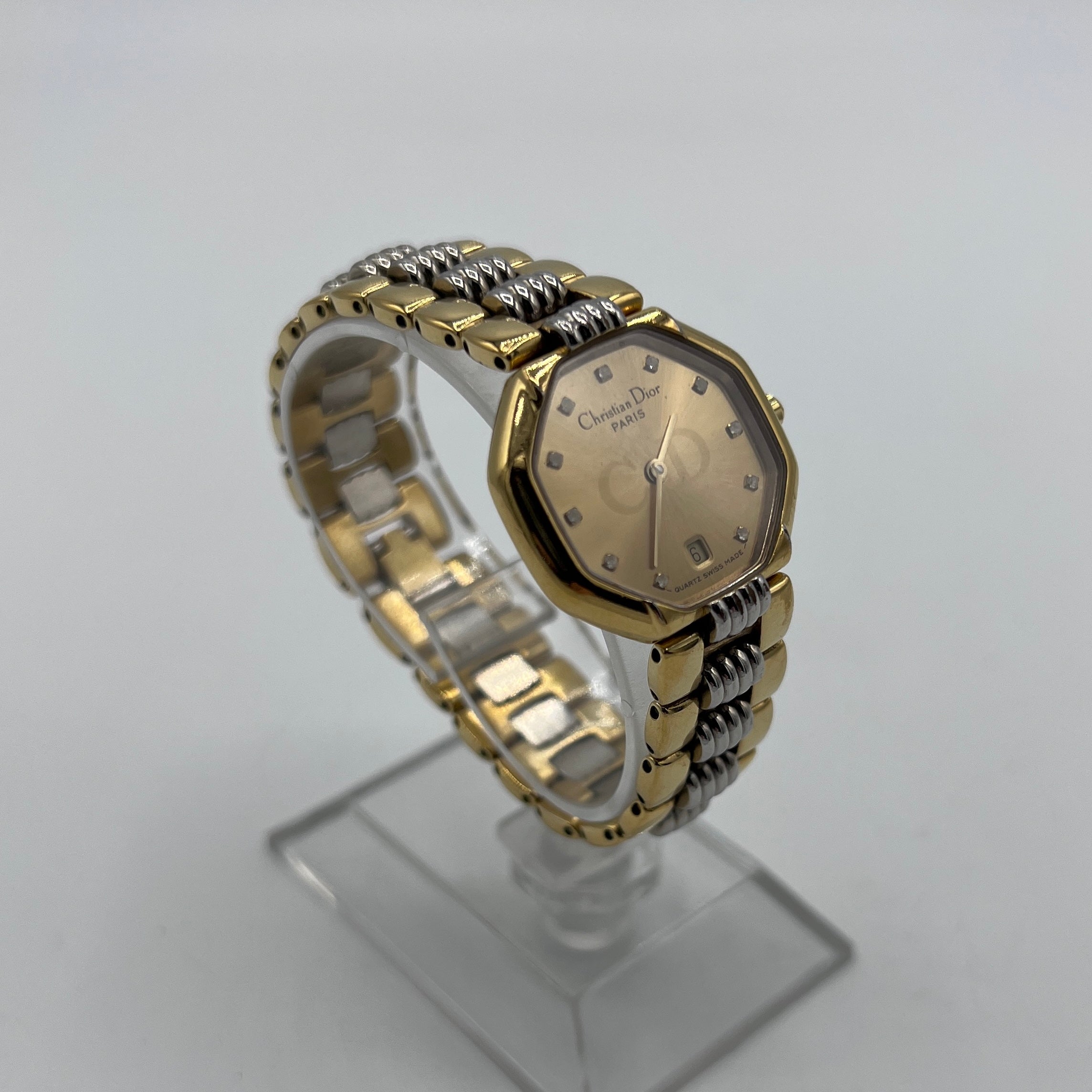 Montre GUCCI 9000L Bicolore