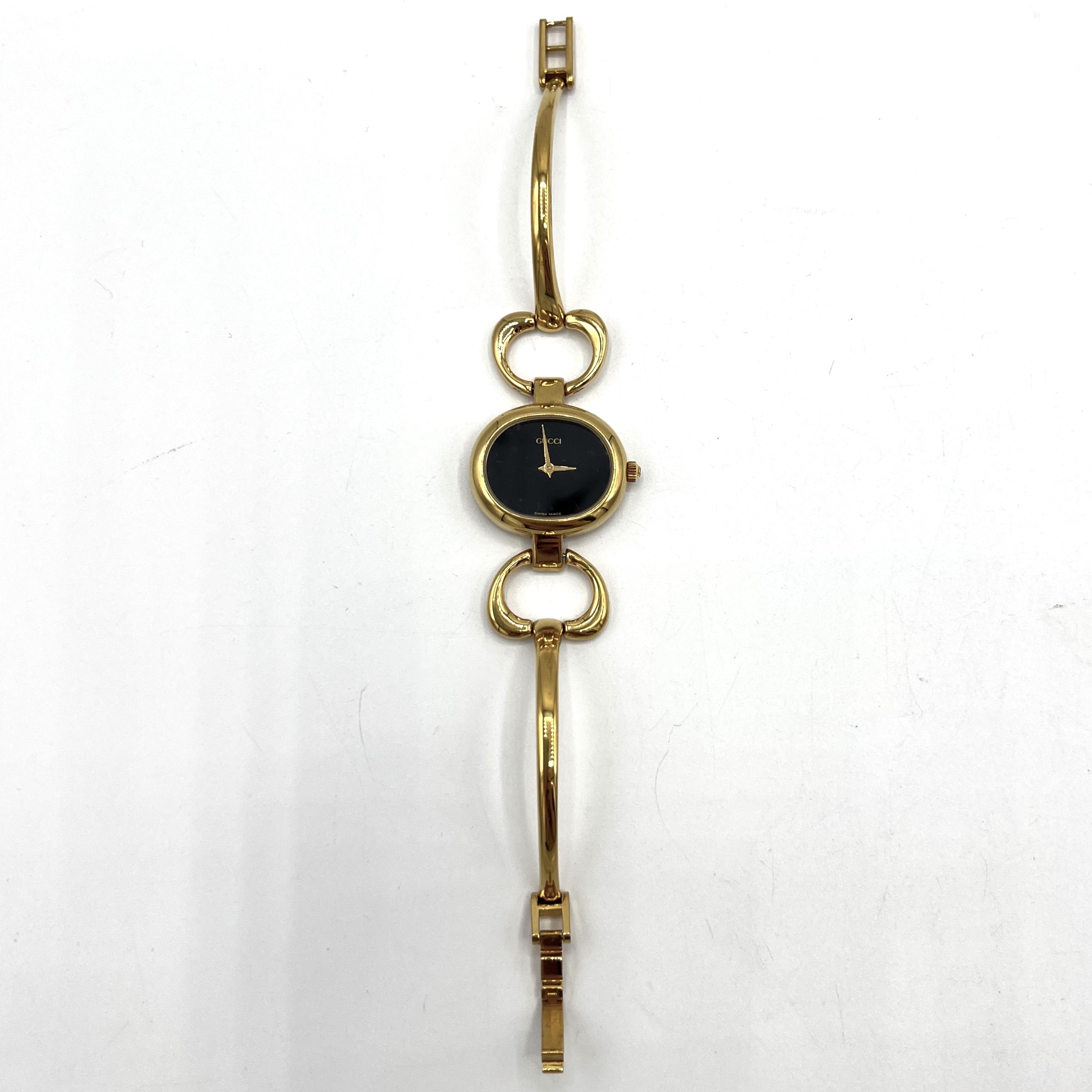 Montre GUCCI 1600 plaqué or Doré