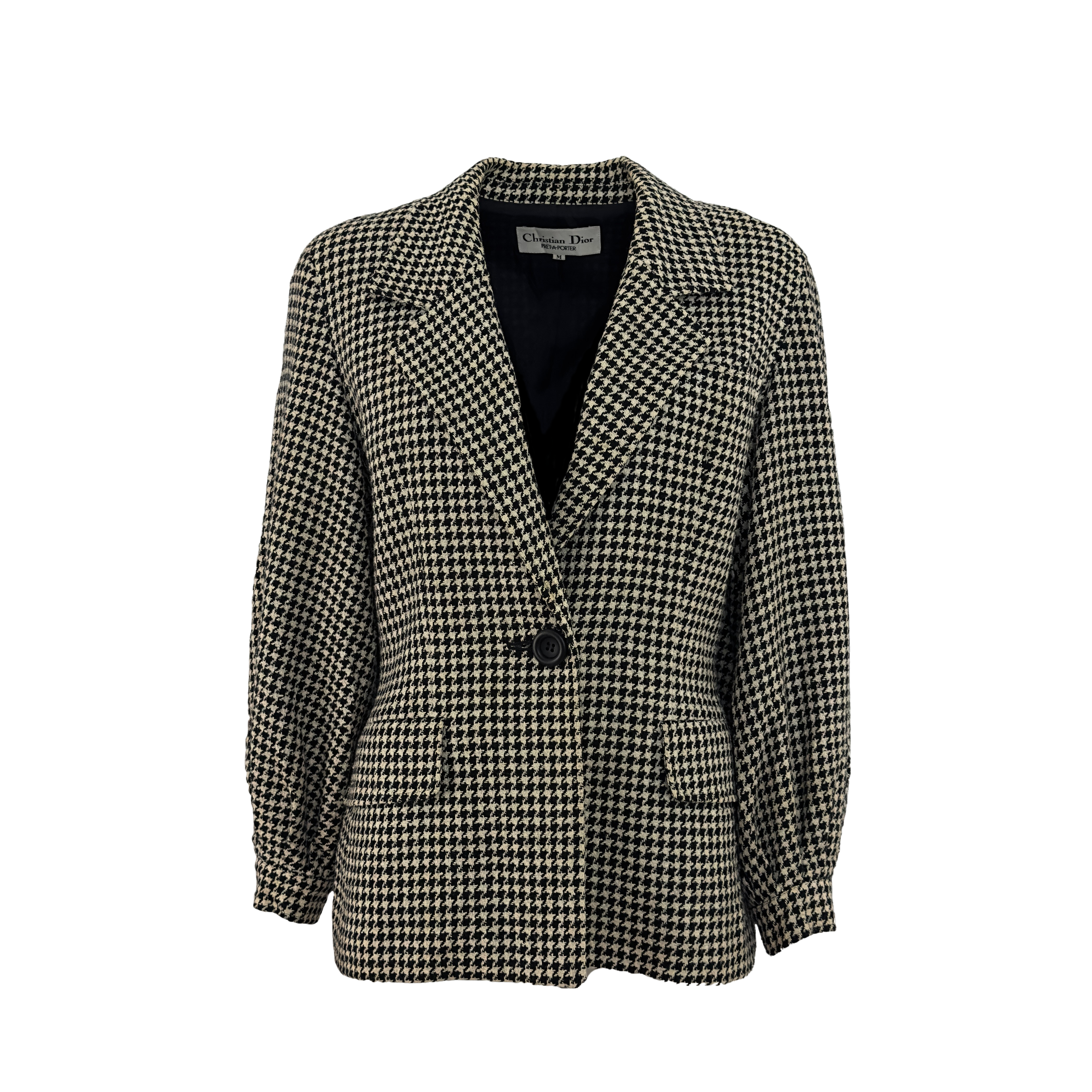 Veste blazer DIOR S Noir/Blanc