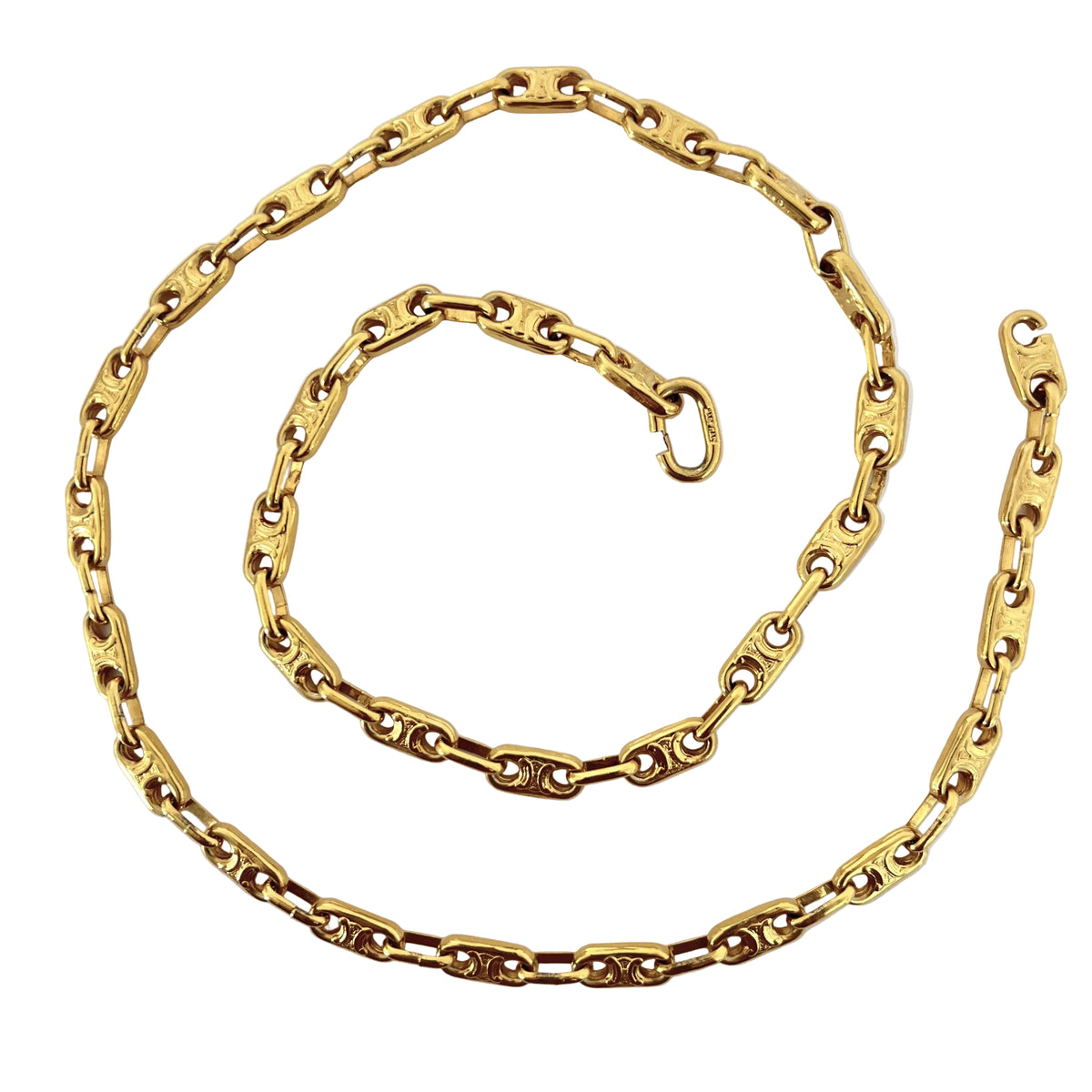 Collier CELINE Chaîne Triomphe Circa 1990