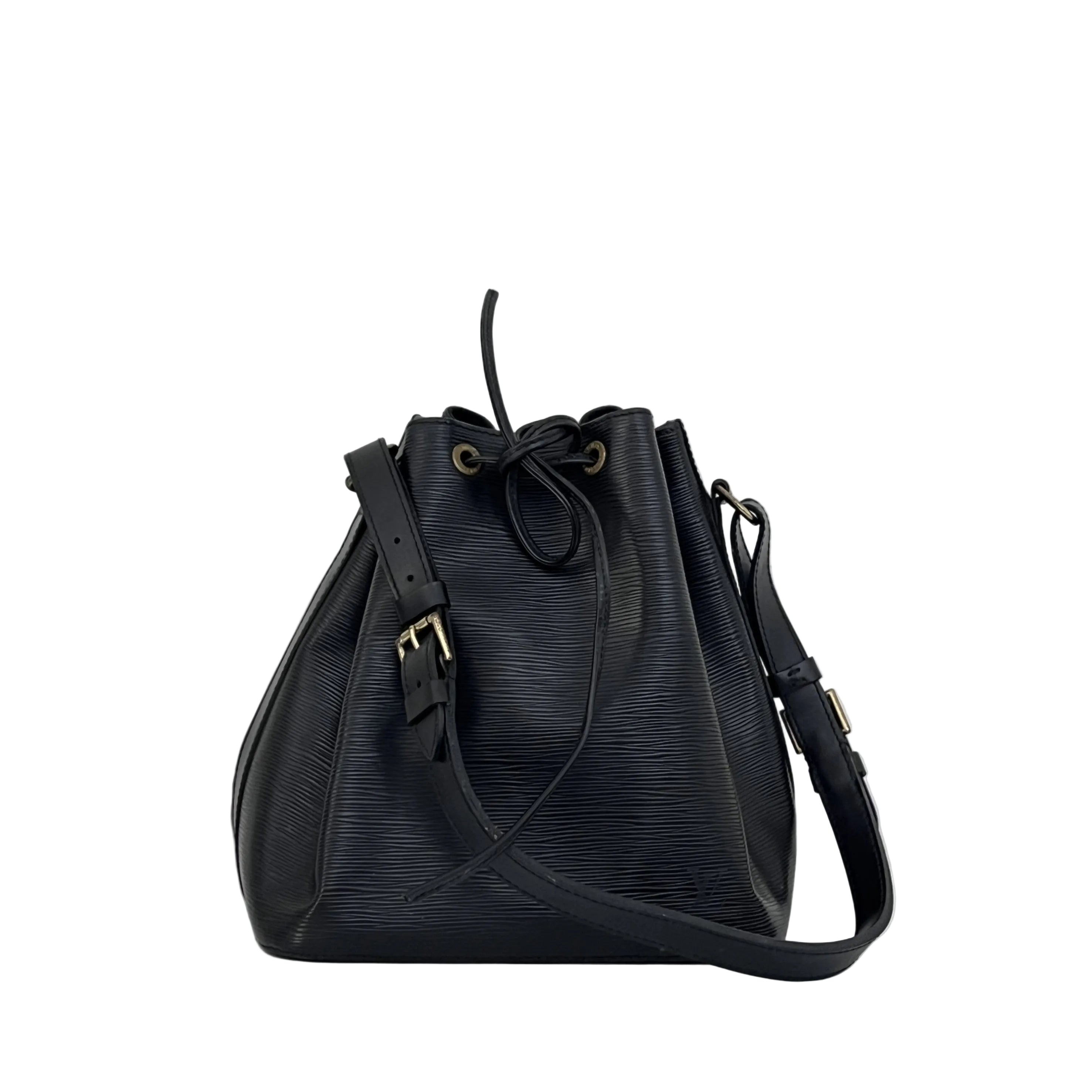 LOUIS VUITTON Noe Petit black epi leather vintage 1995 bag