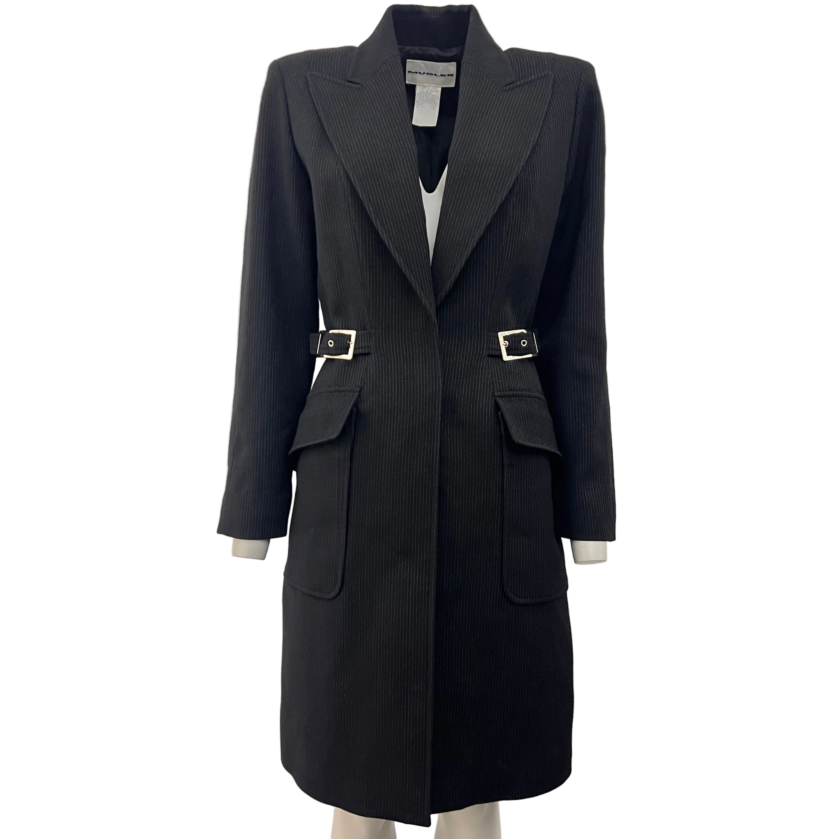 MUGLER S blue denim jacket