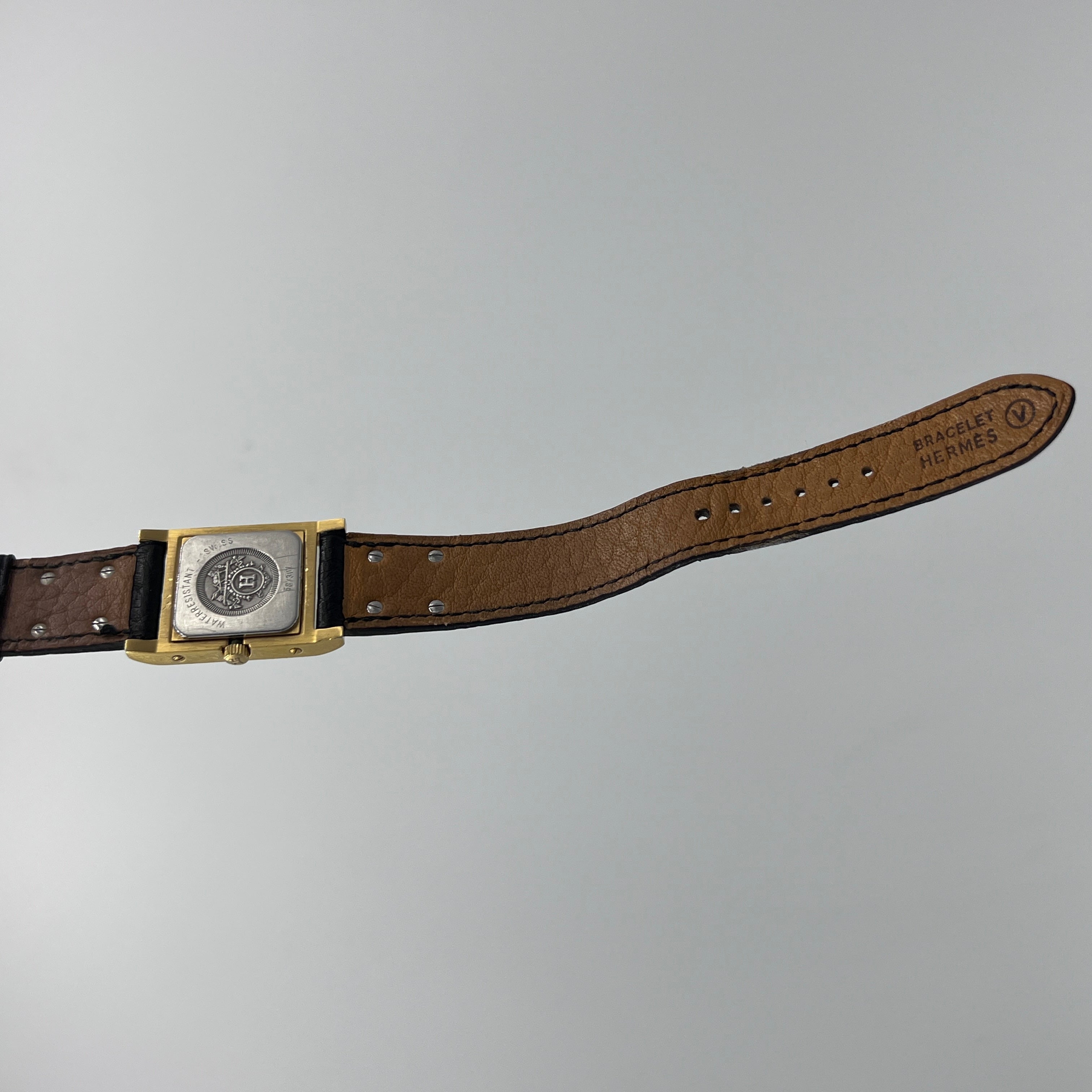HERMÈS Médor Gold Plated Watch