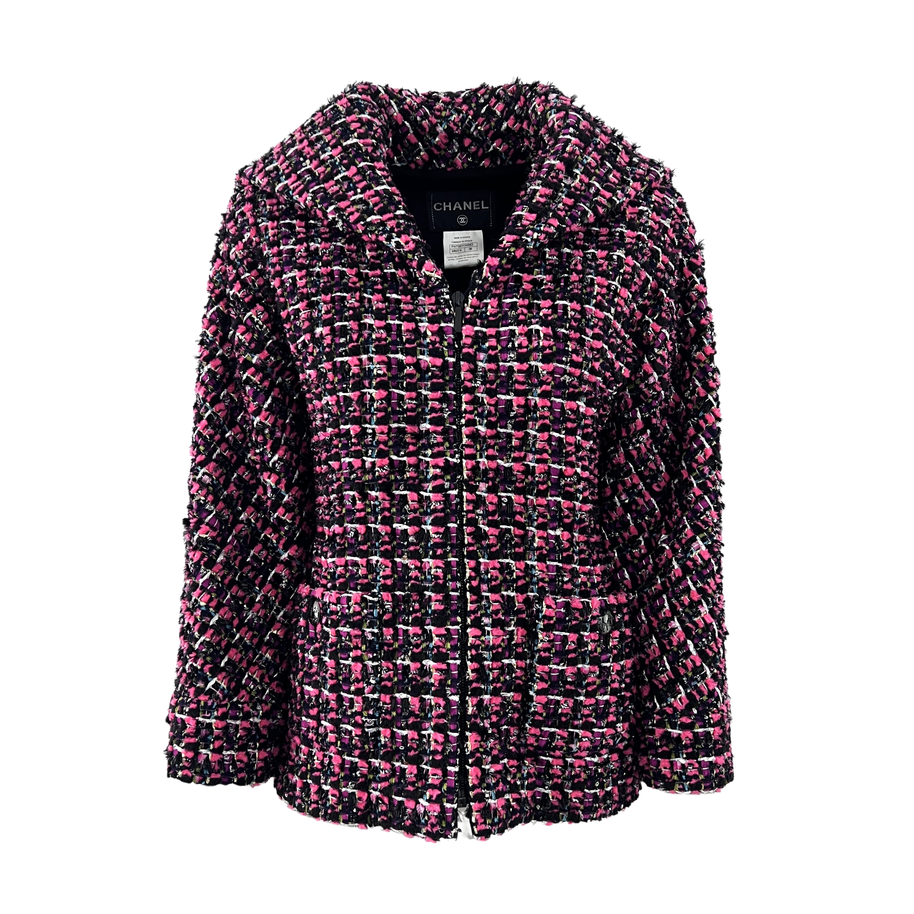 Veste CHANEL S Tweed Rose