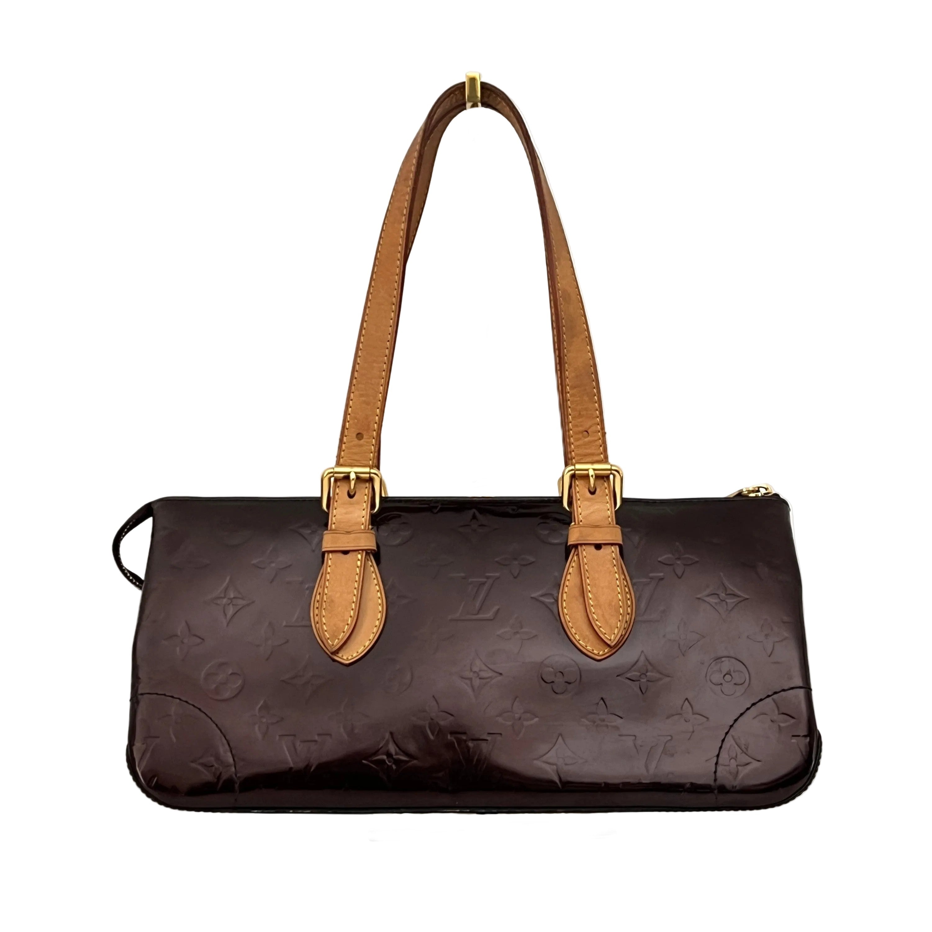 Sac LOUIS VUITTON Rosewood cuir verni violet