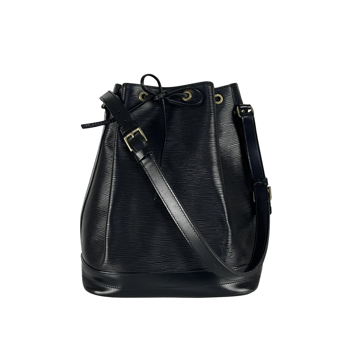 Sac à main LOUIS VUITTON Noé cuir noir