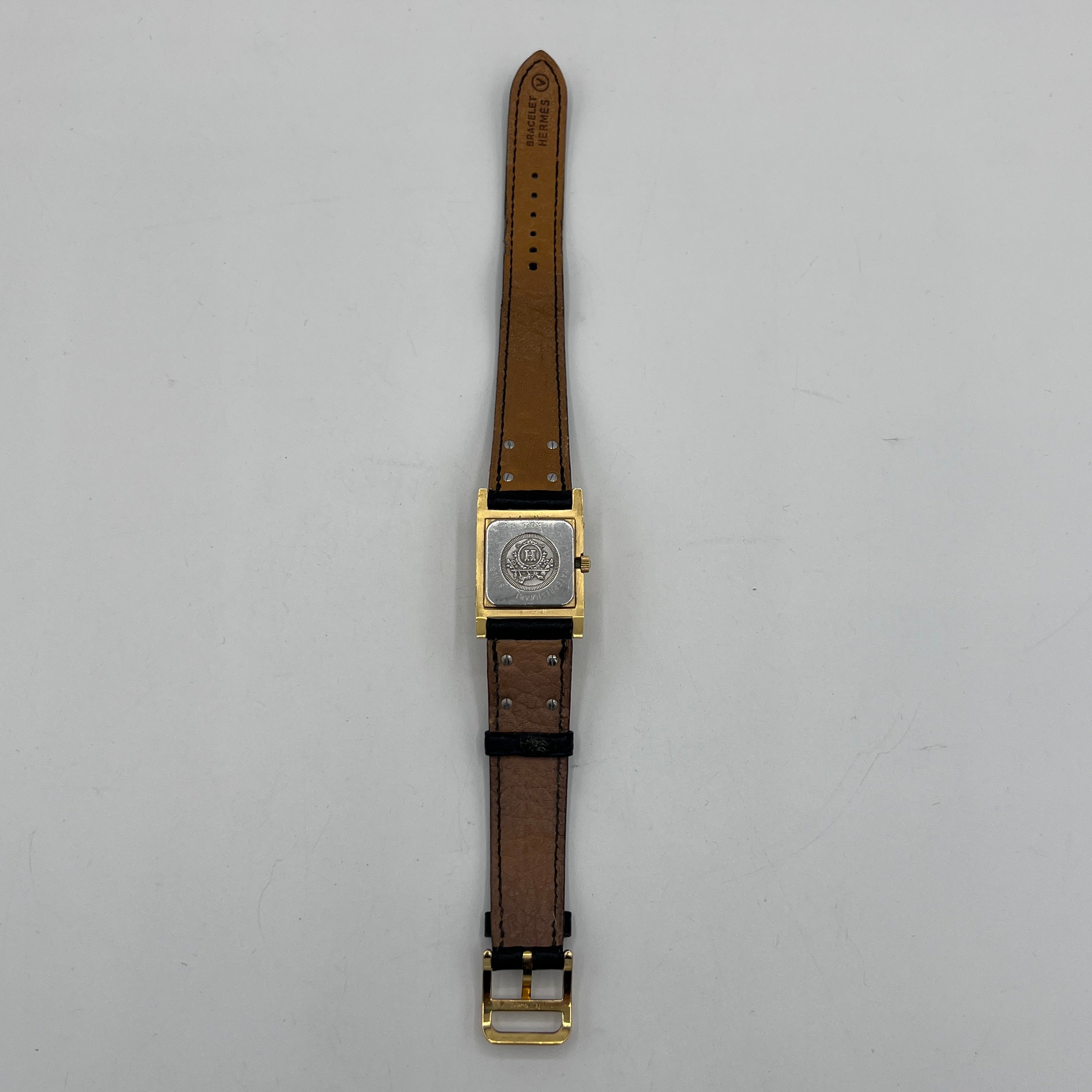 HERMÈS Médor Gold Plated Watch
