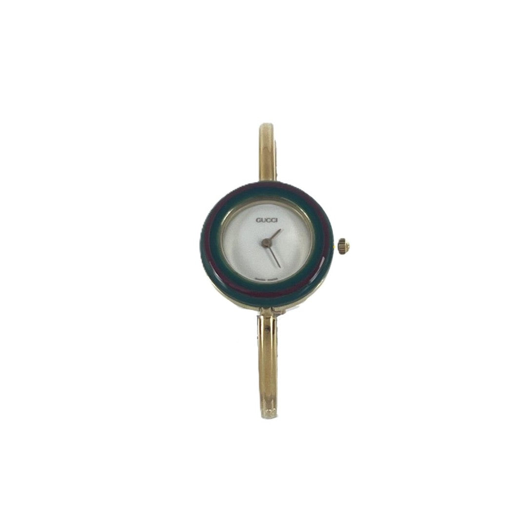 Montre GUCCI 11/12.2 plaqué or doré