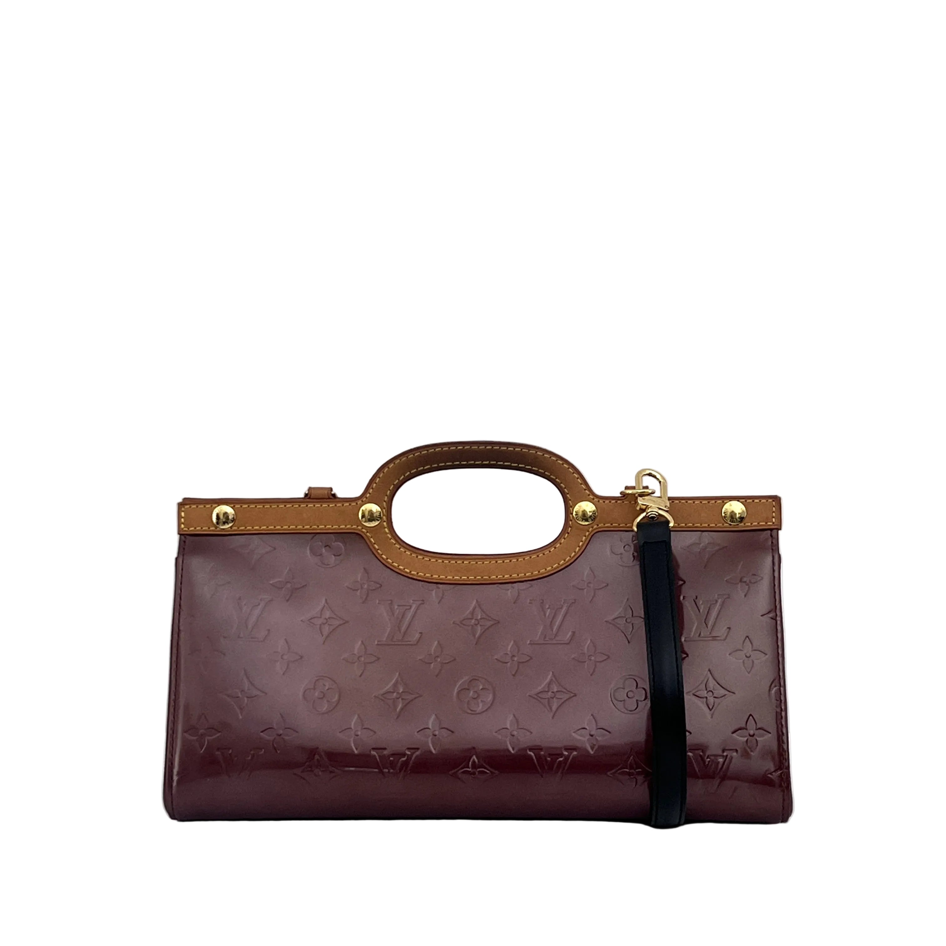 LOUIS VUITTON Roxbury bag in amaranth patent leather 2008