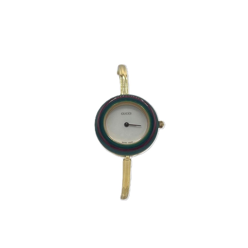 Montre GUCCI 11/12.2 plaqué or doré