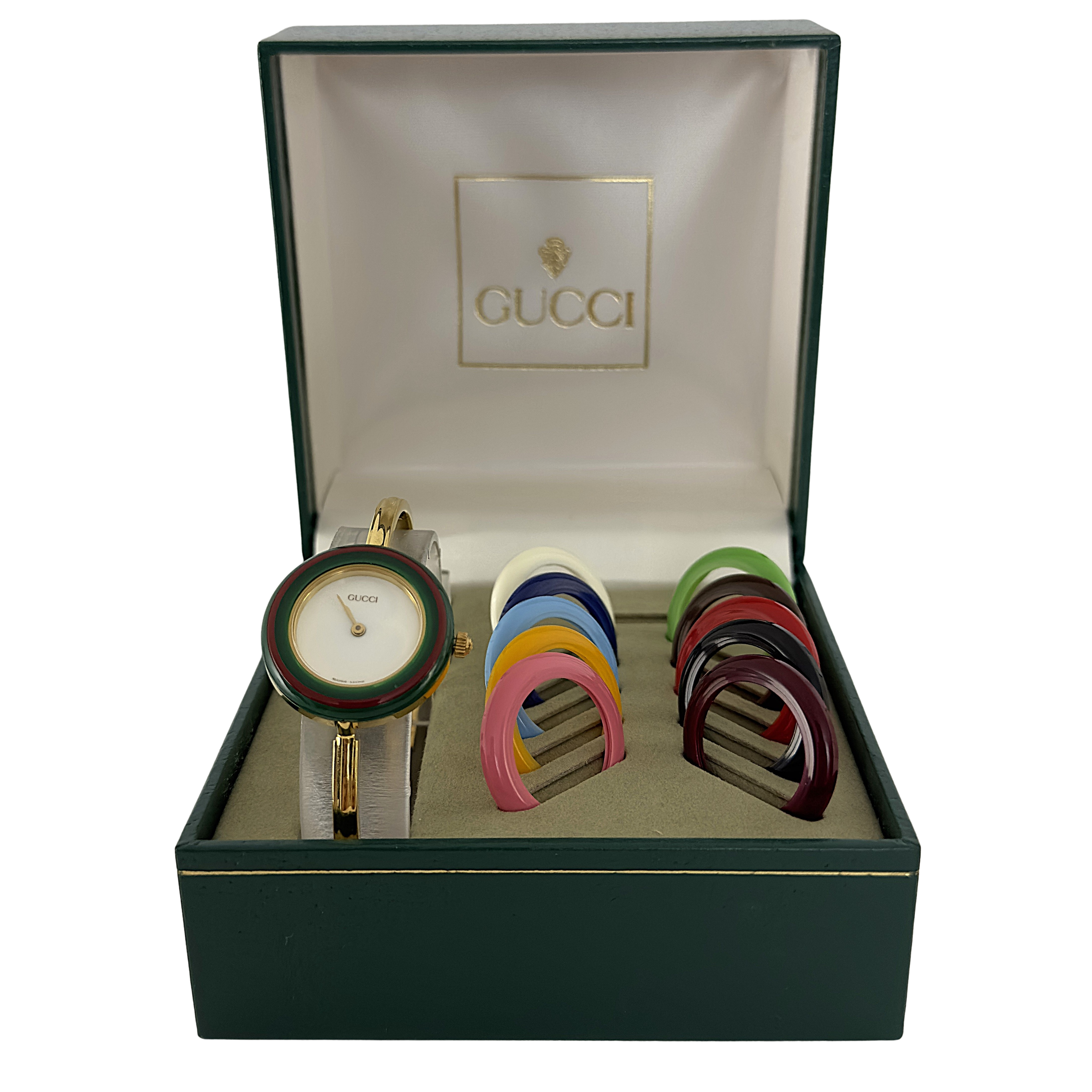 Montre GUCCI Play plaqué or dorée