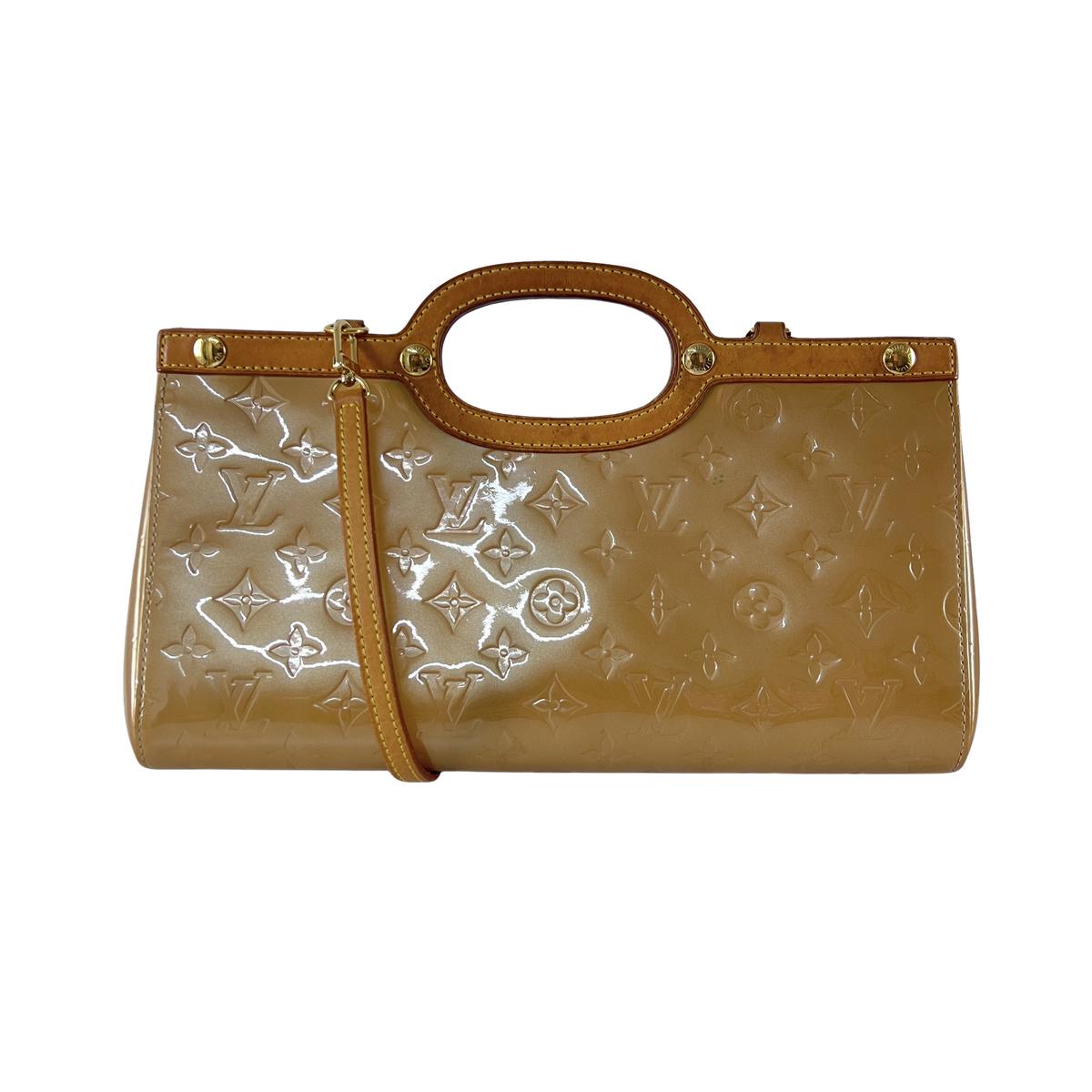 Sac à main LOUIS VUITTON Roxbury cuir vernis marron