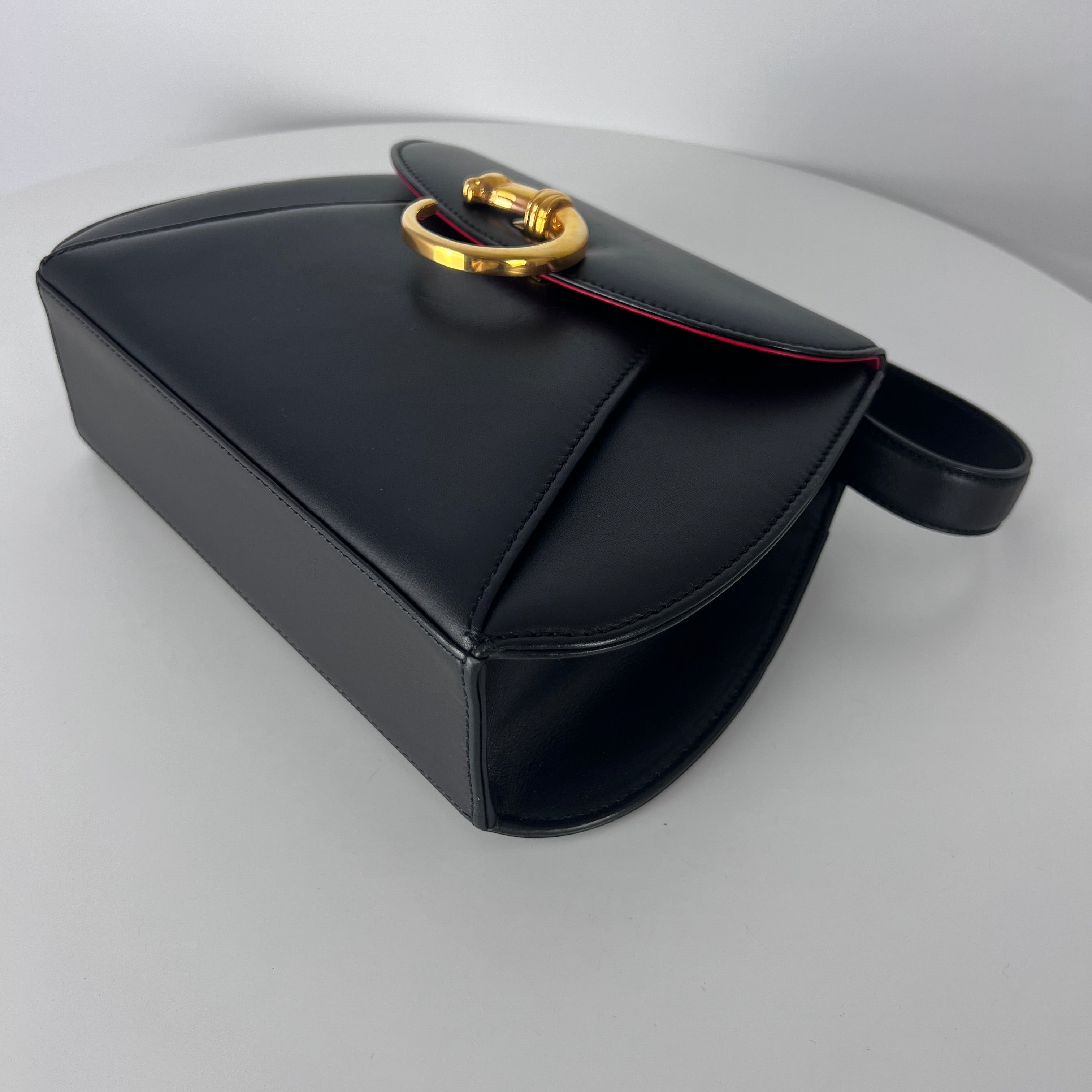 Sac à main CARTIER Phantere cuir noir