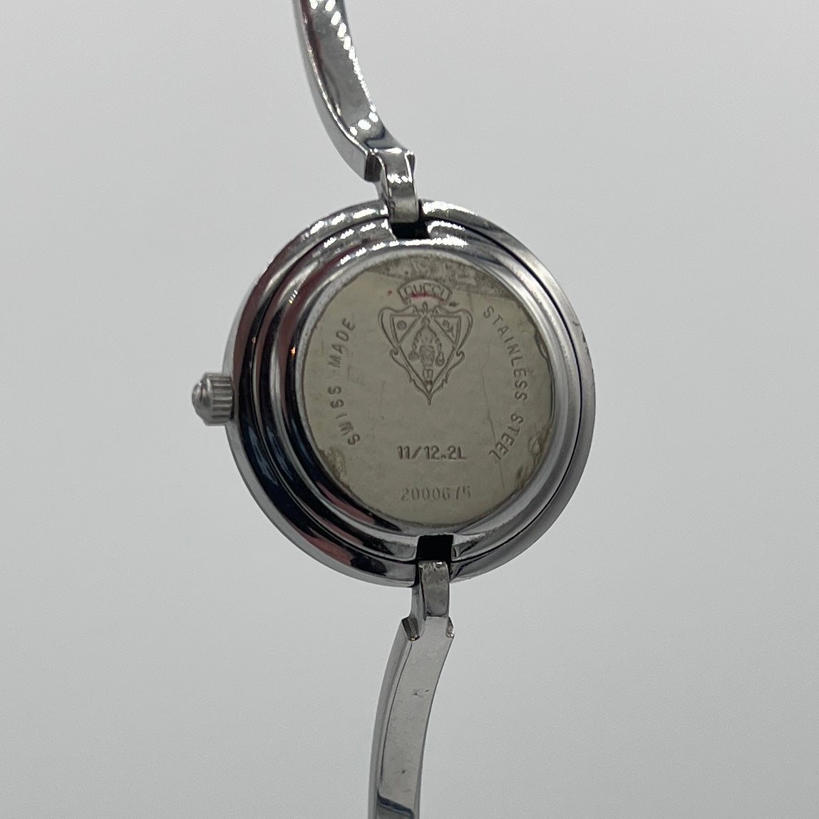 Montre GUCCI 11/12.2 acier argenté