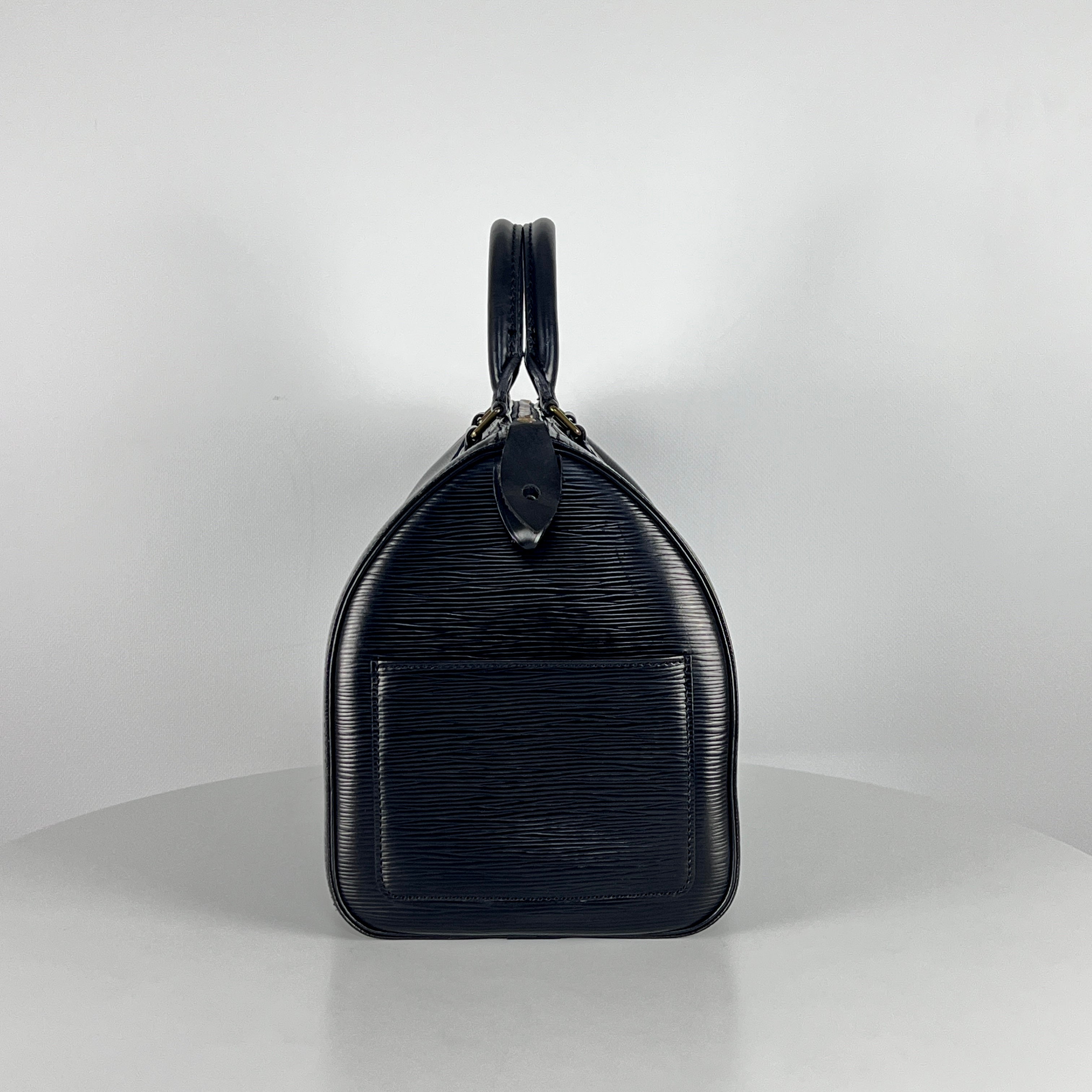 Sac à main LOUIS VUITTON Speedy 30 cuir noir