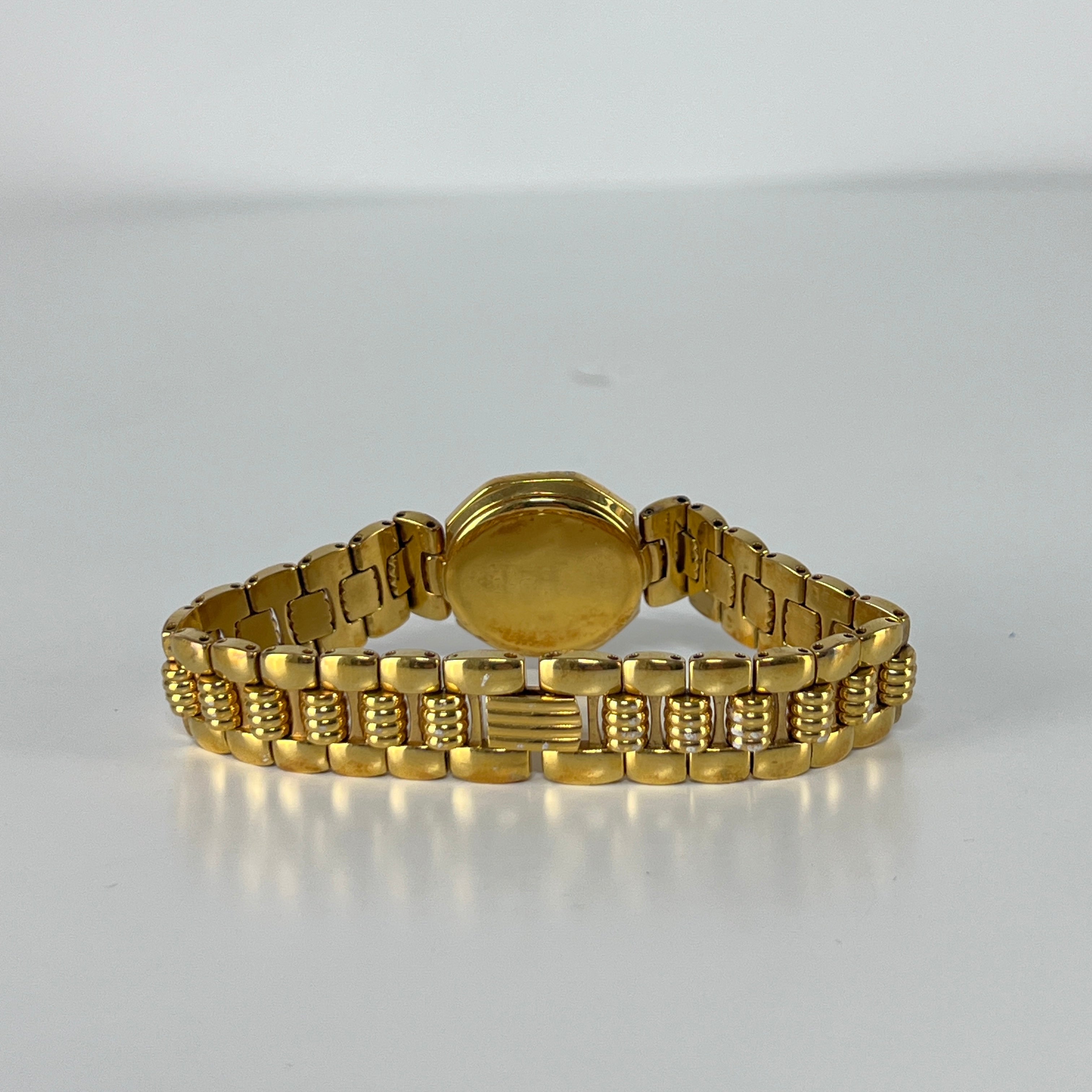 DIOR Octagon watch, gold-plated