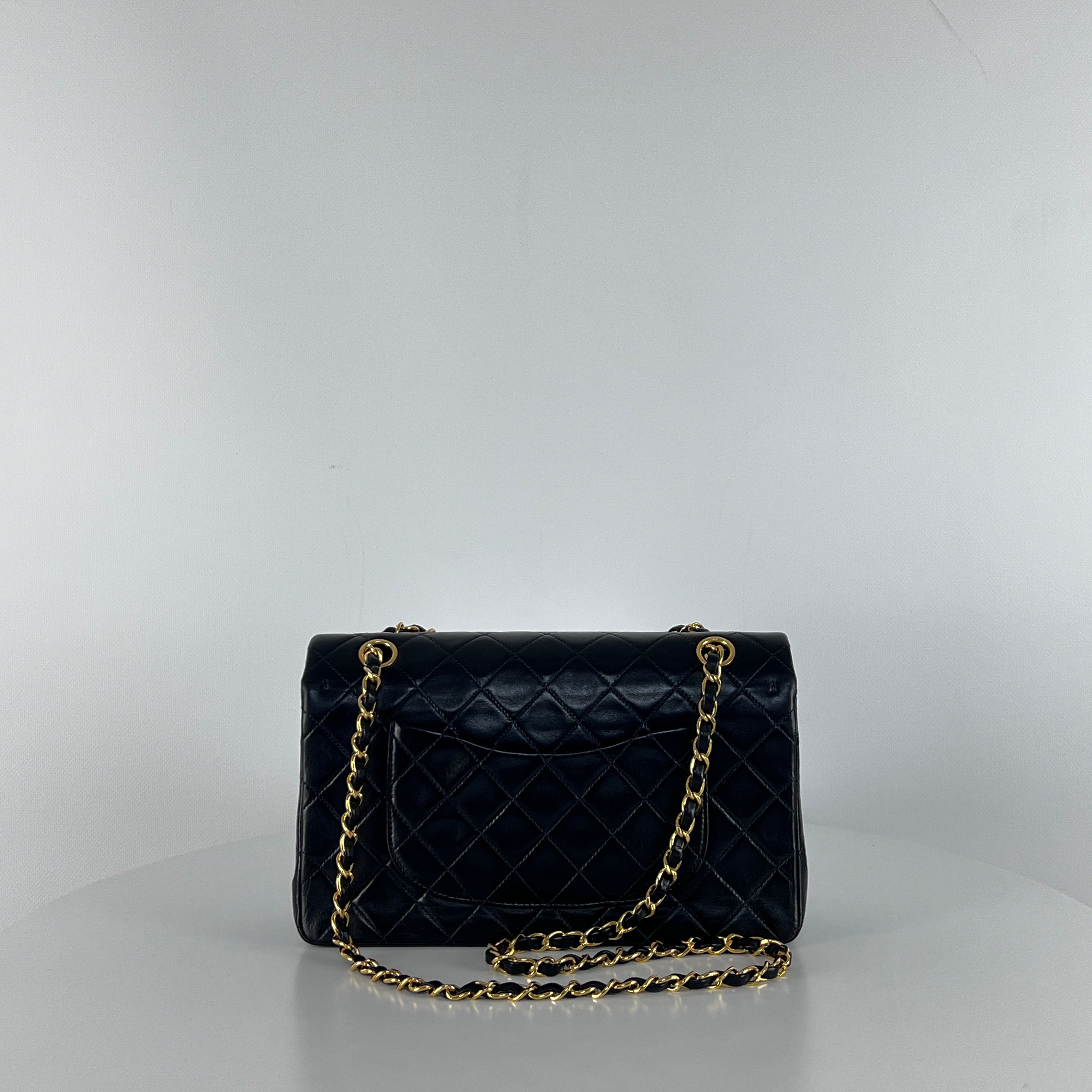 CHANEL Timeless Classique Medium black leather handbag
