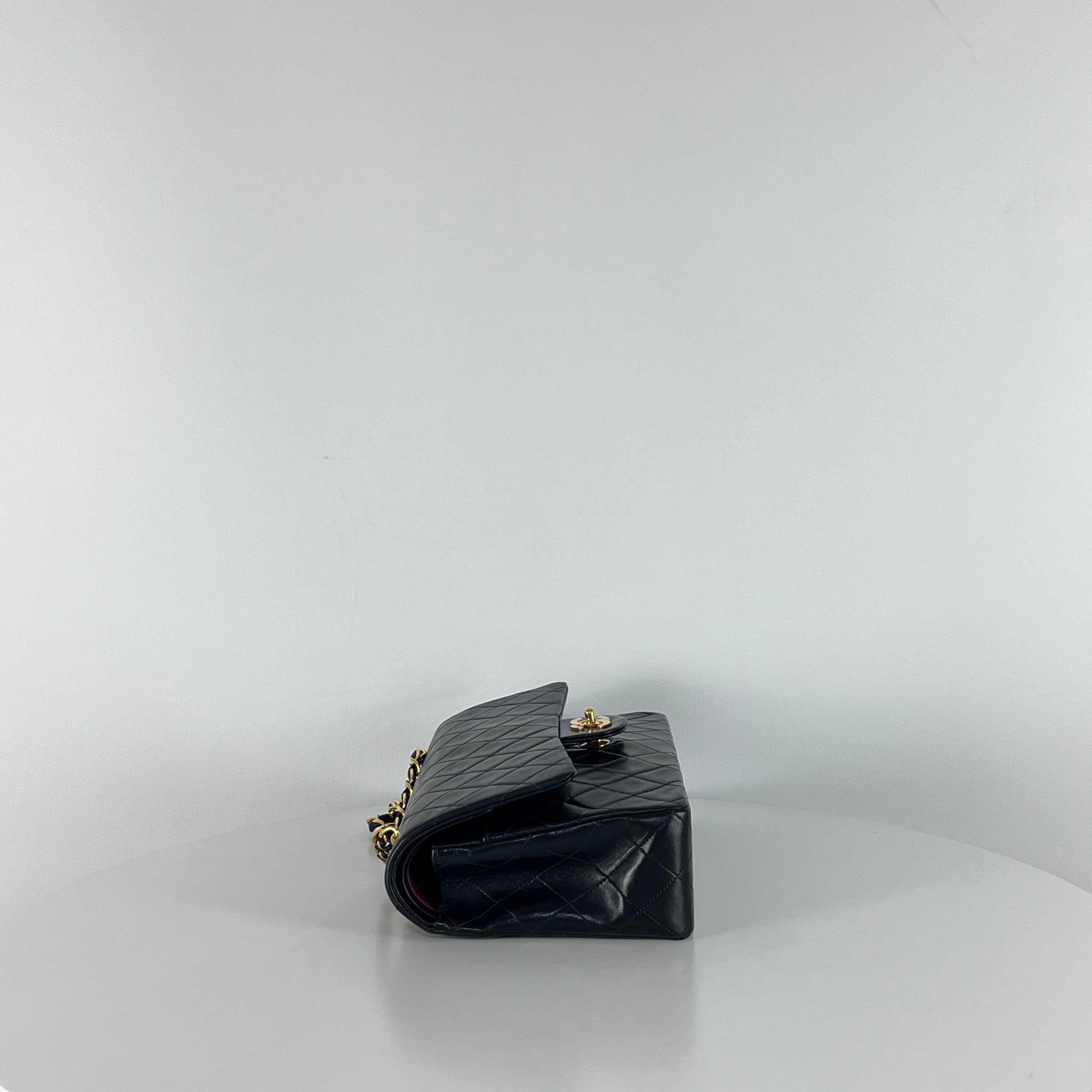 CHANEL Timeless Classique Medium black leather handbag