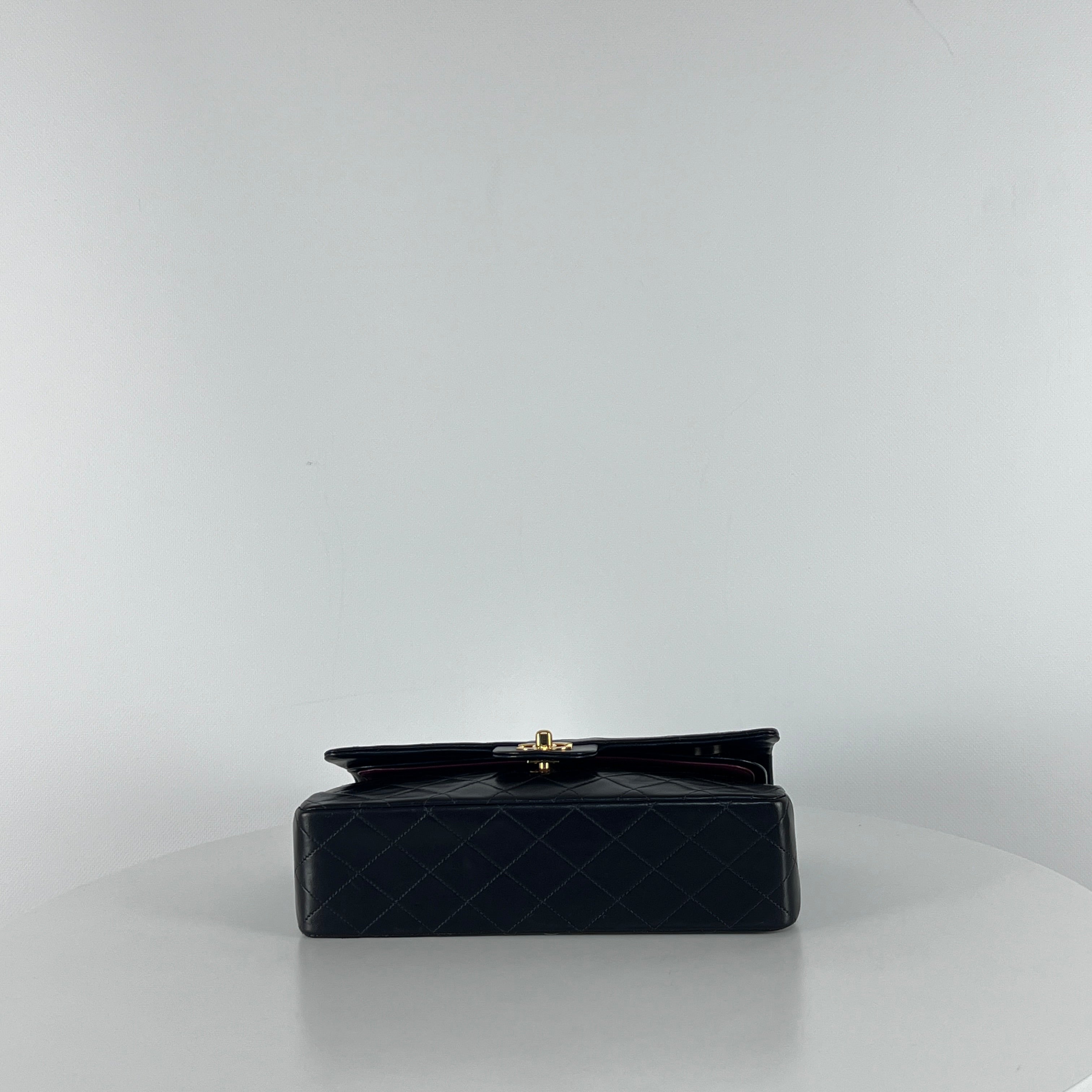 CHANEL Timeless Classique Medium black leather handbag
