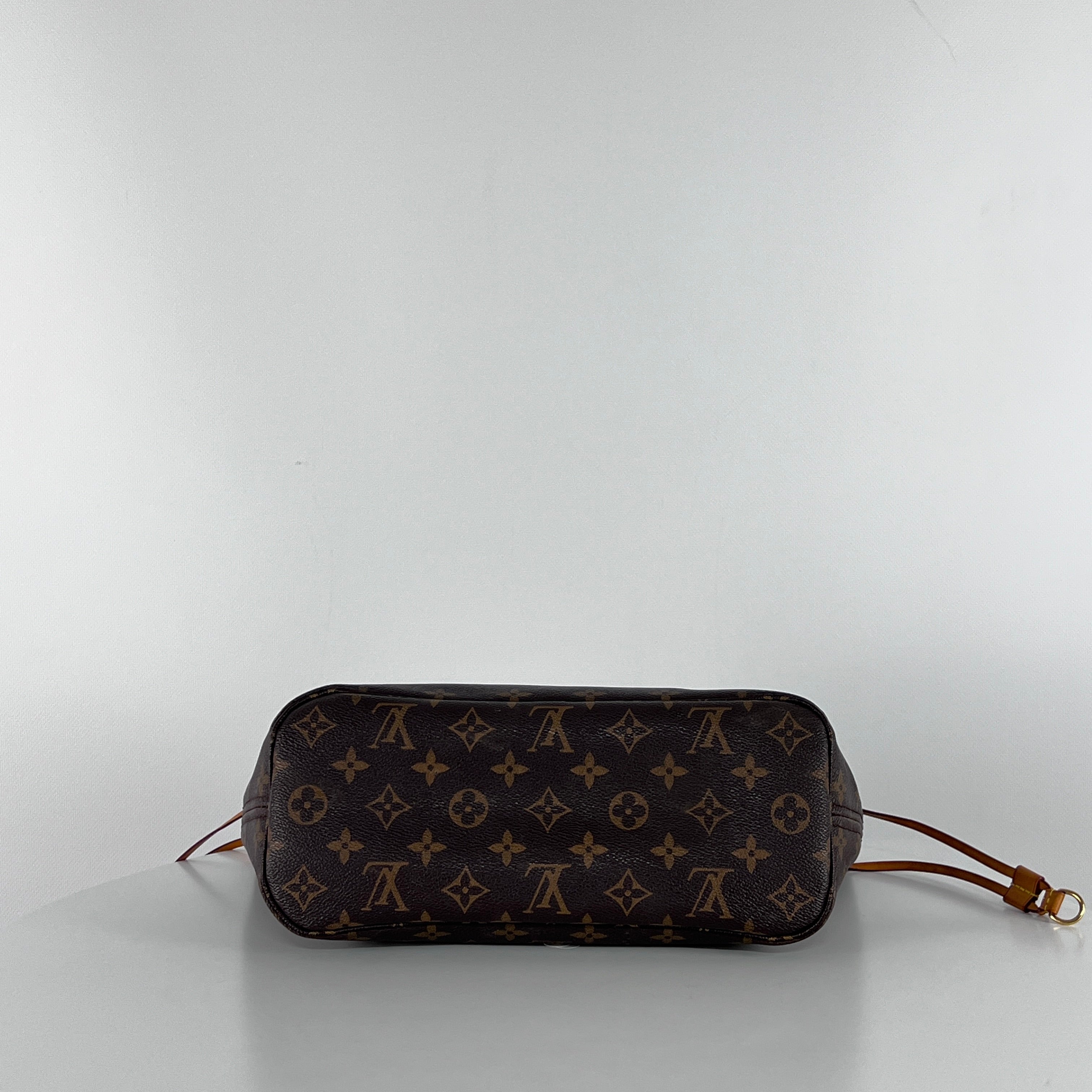 Sac à main LOUIS VUITTON Neverfull toile et cuir marron