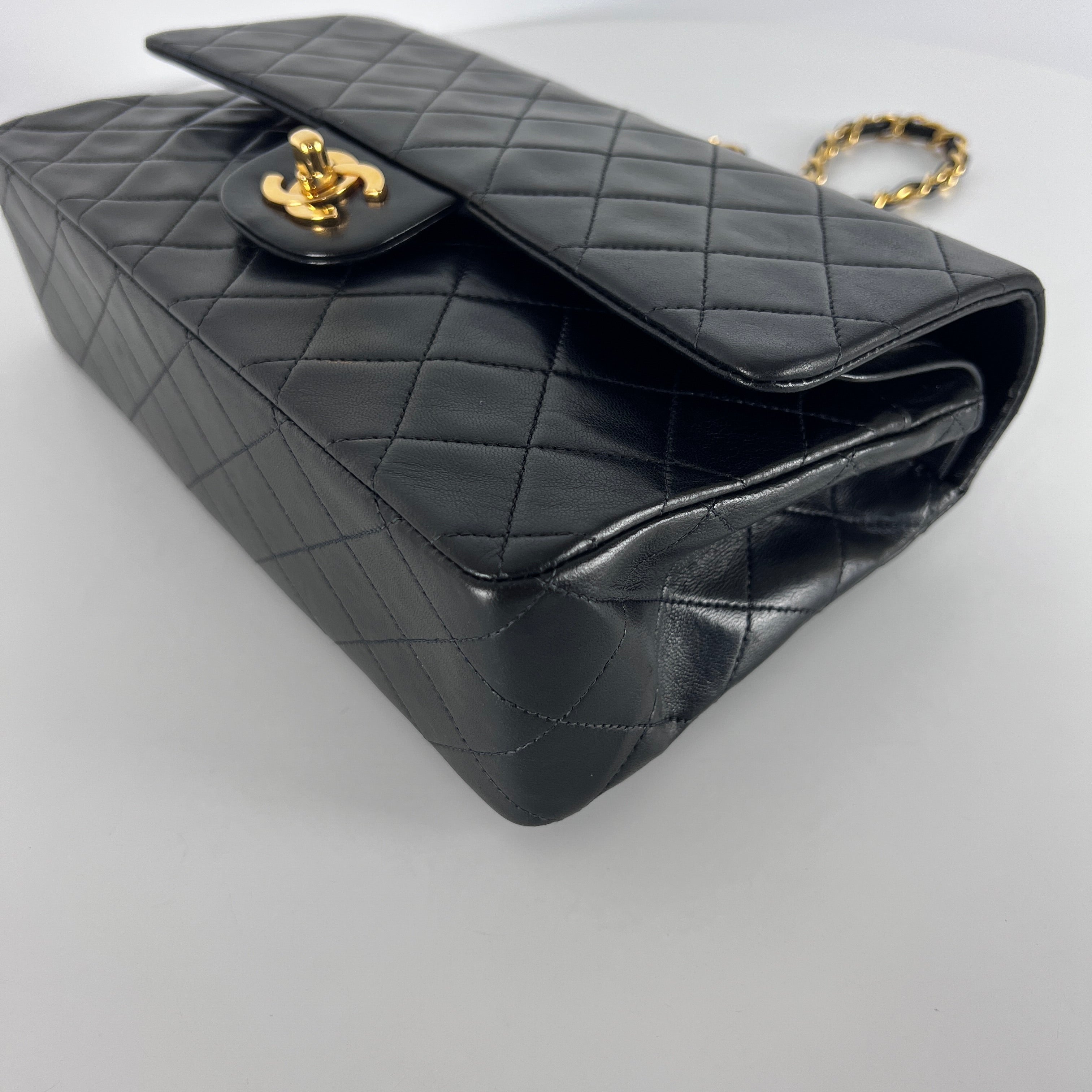 CHANEL Timeless Classique Medium black leather handbag