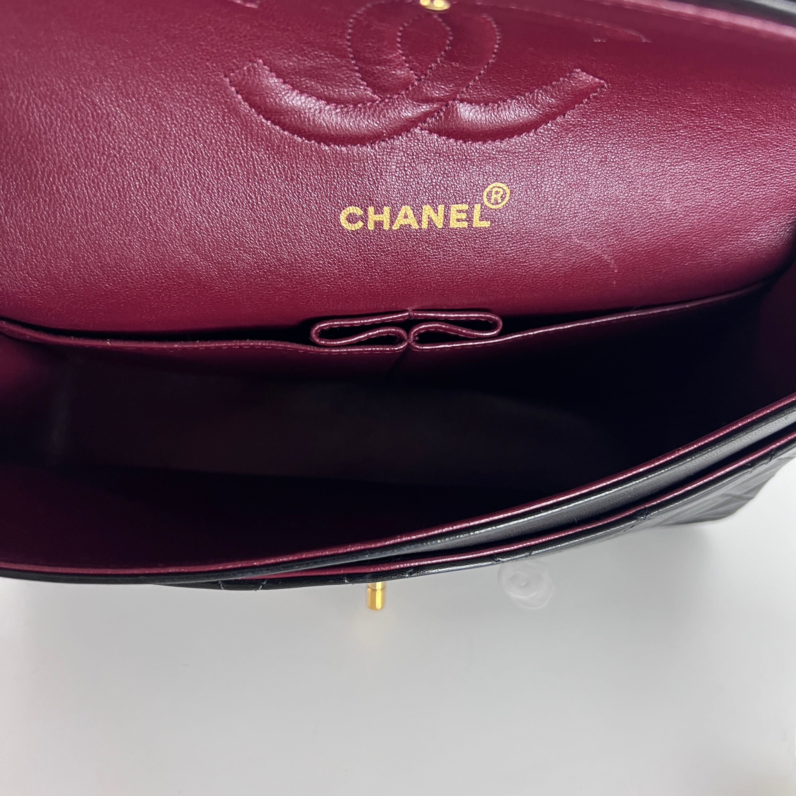 CHANEL Timeless Classique Medium black leather handbag