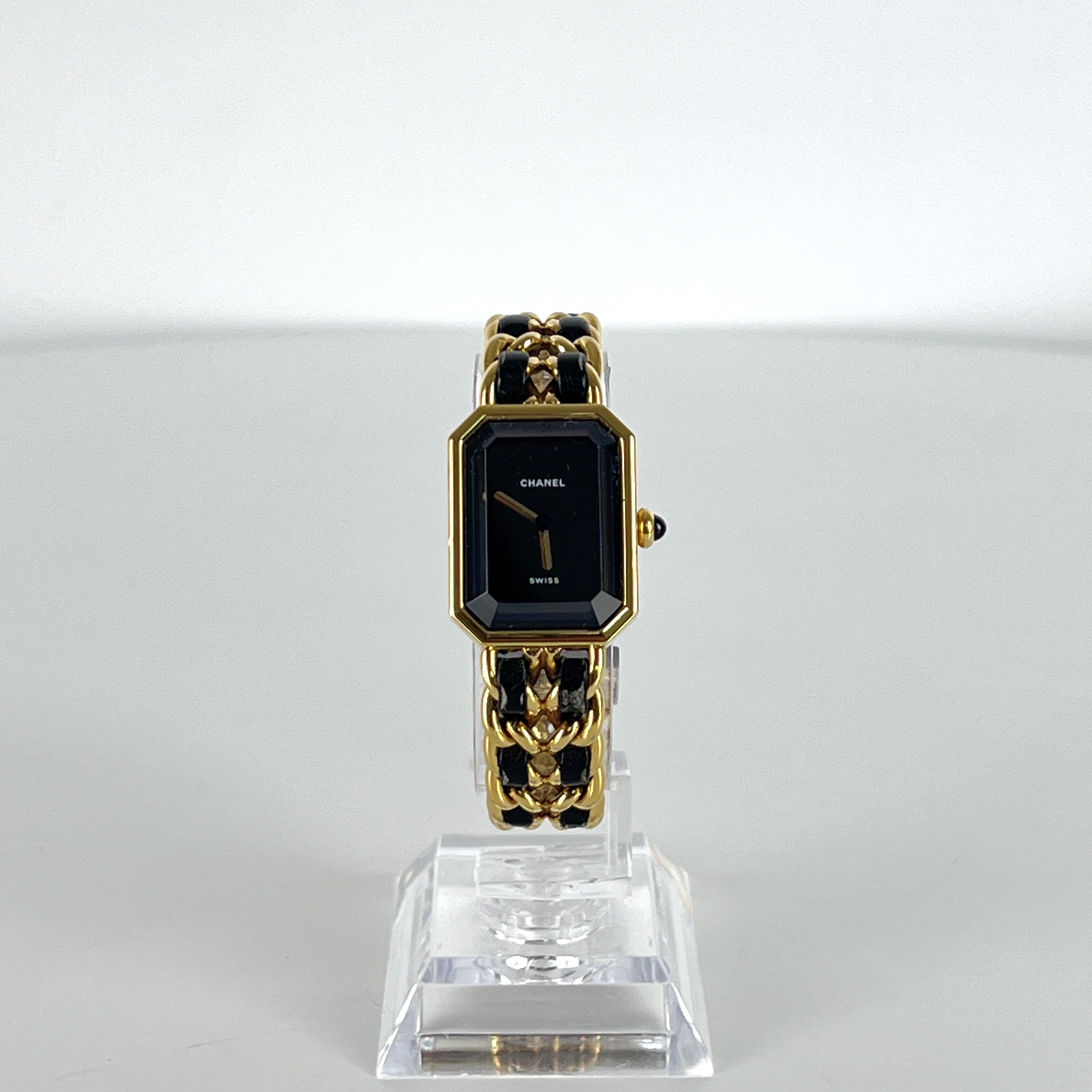 Montre CHANEL Première  plaqué or doré