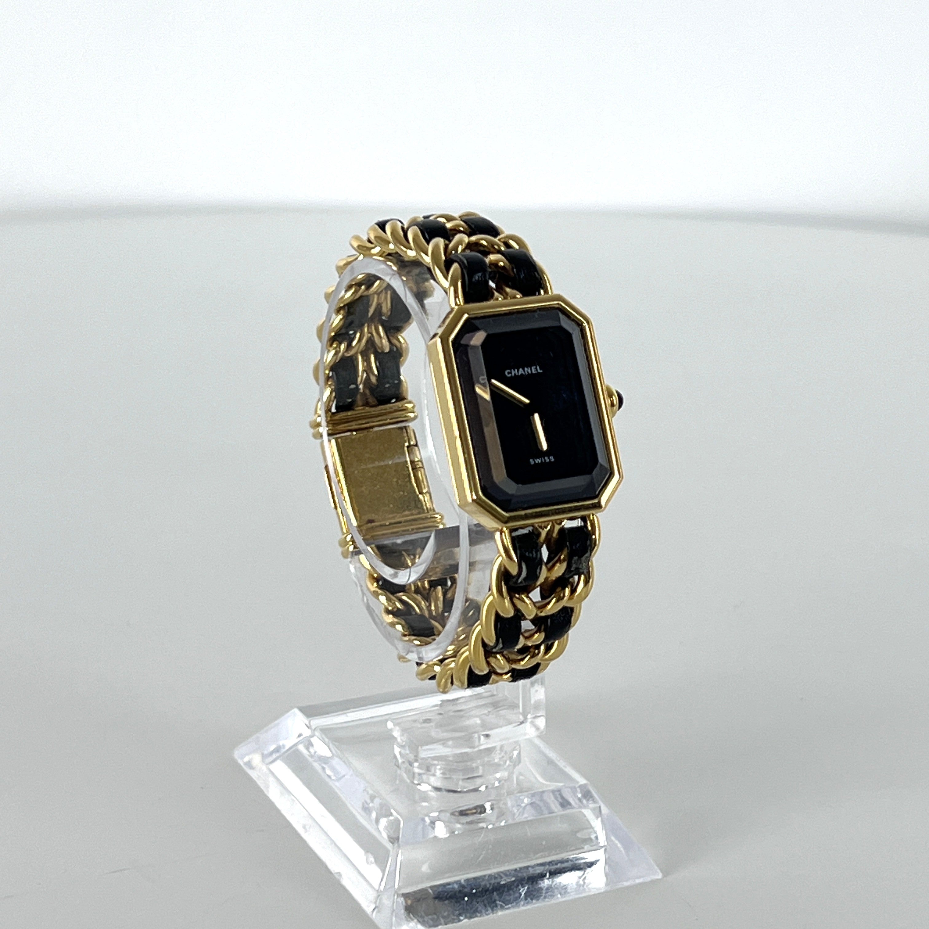 Montre CHANEL Première  plaqué or doré
