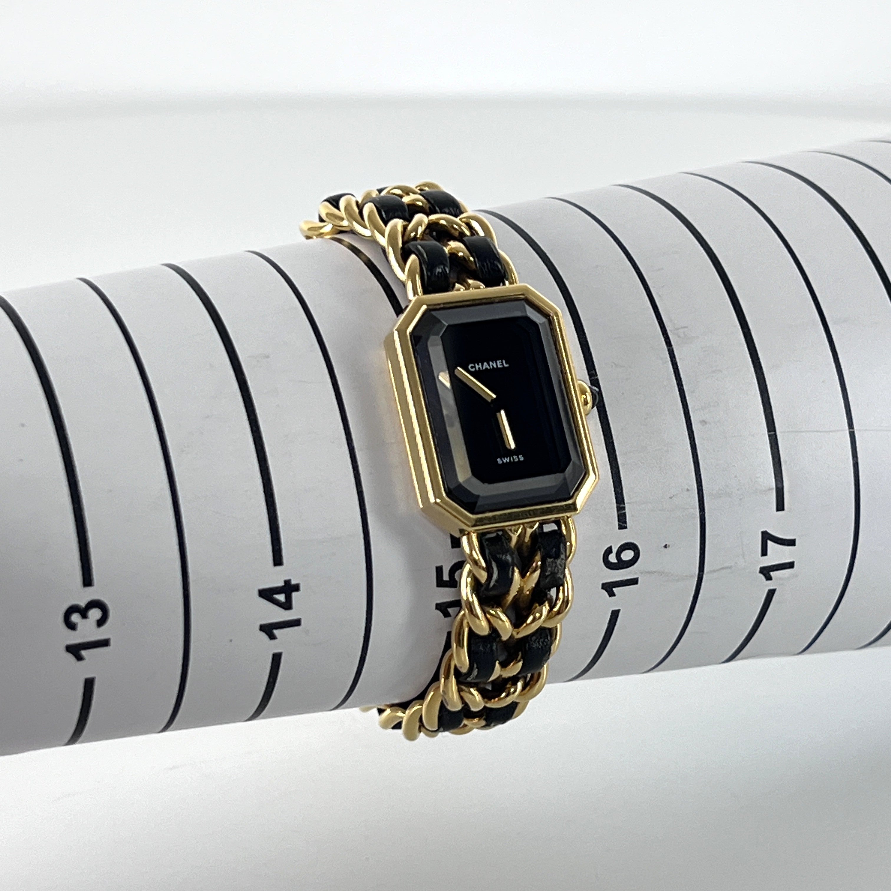 Montre CHANEL Première  plaqué or doré