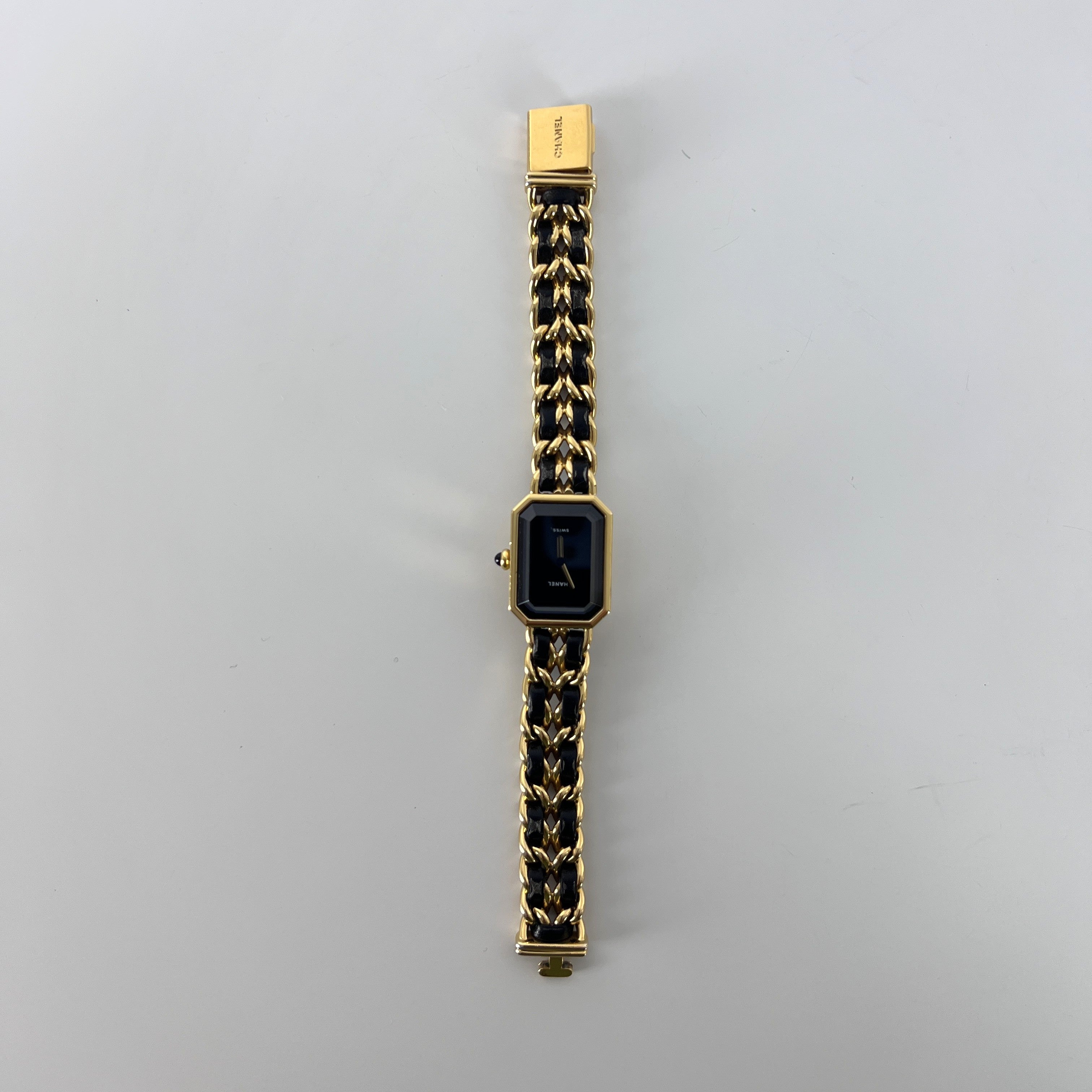 Montre CHANEL Première  plaqué or doré
