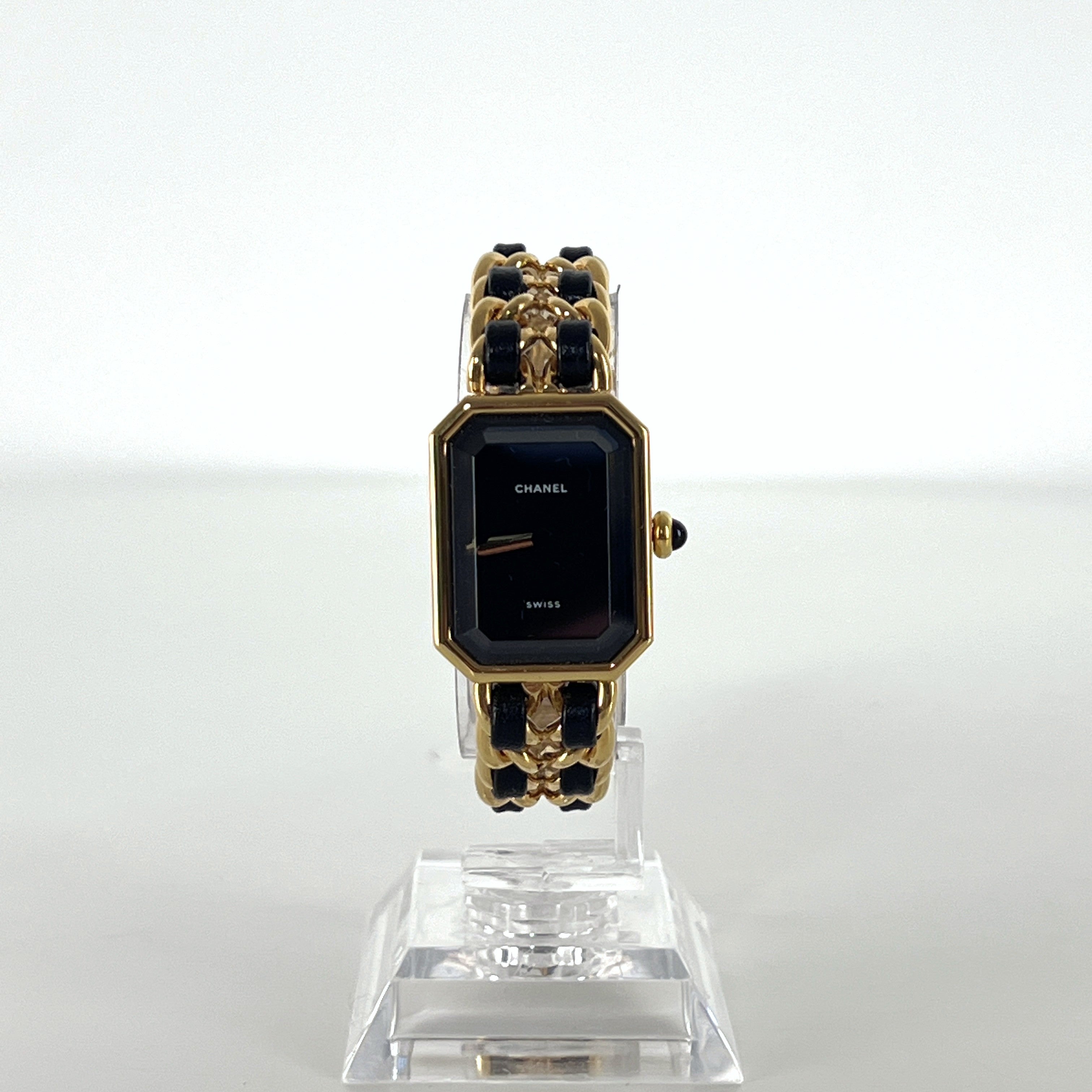 Montre CHANEL Première  plaqué or doré